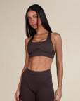 Top Michelly - Marrom
