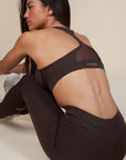 Top Michelly - Marrom