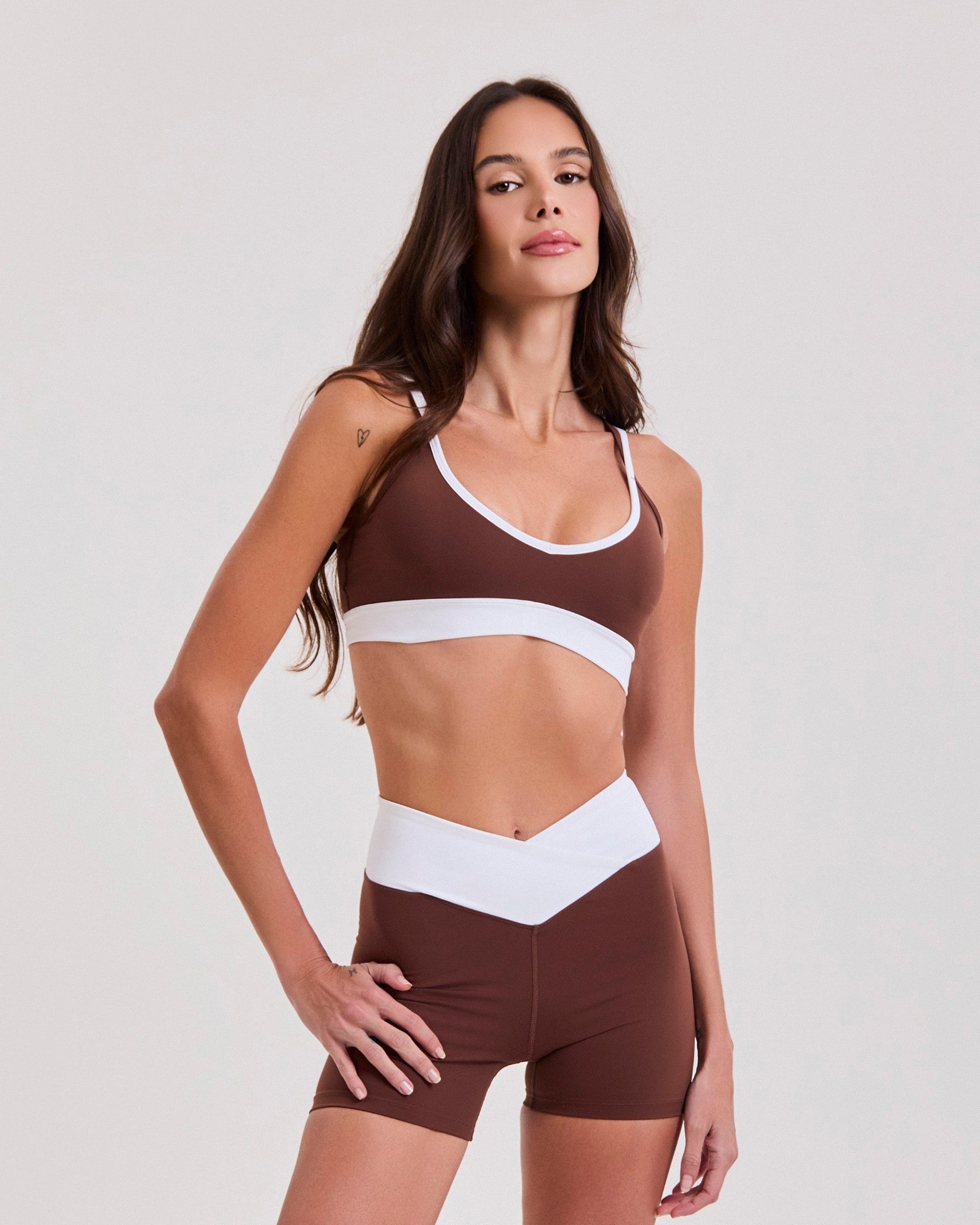 Shorts Manu Cit Joja - Marrom ROWA STORE DI11