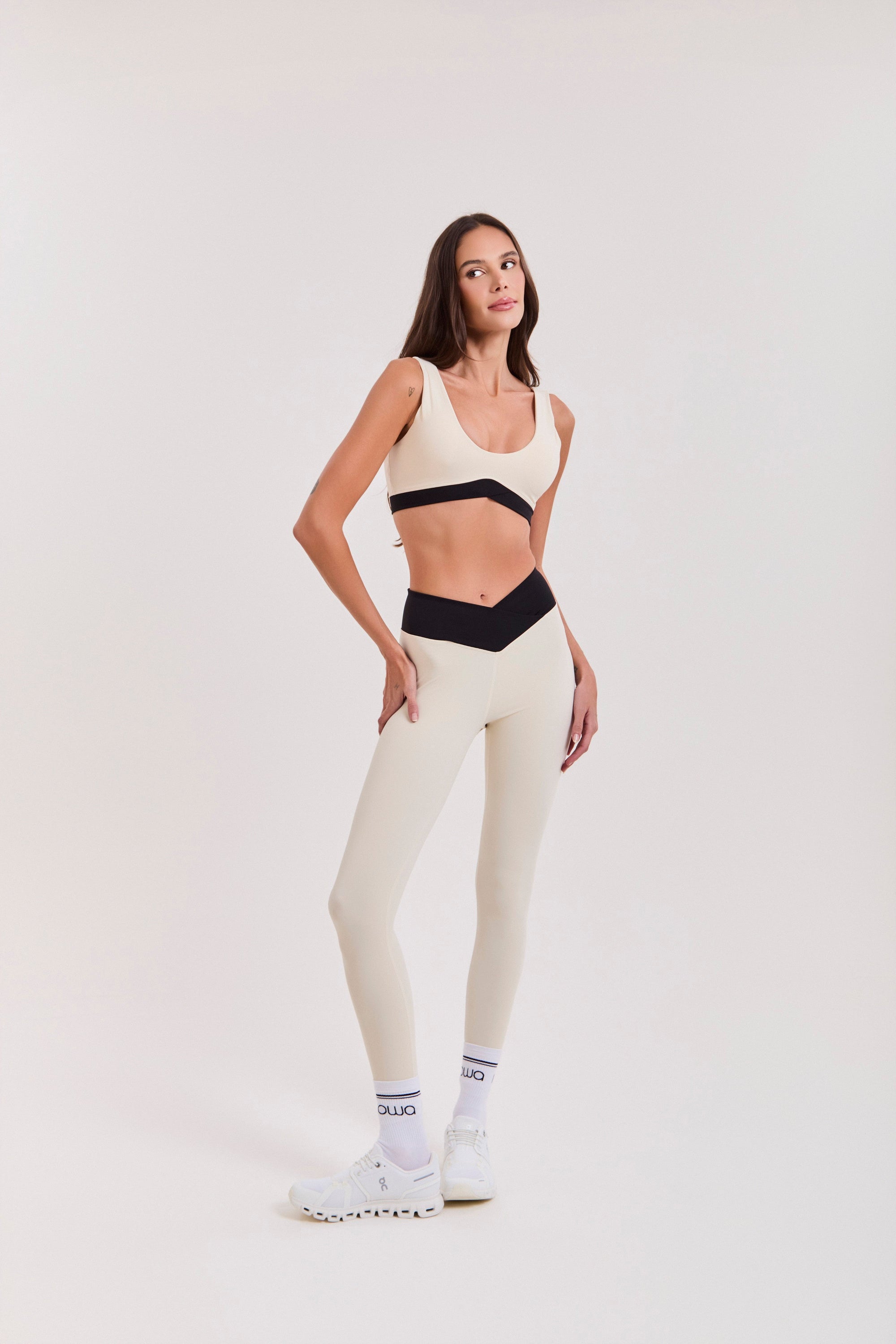 Legging Manu Cit Joja - Off-White ROWA STORE DI11