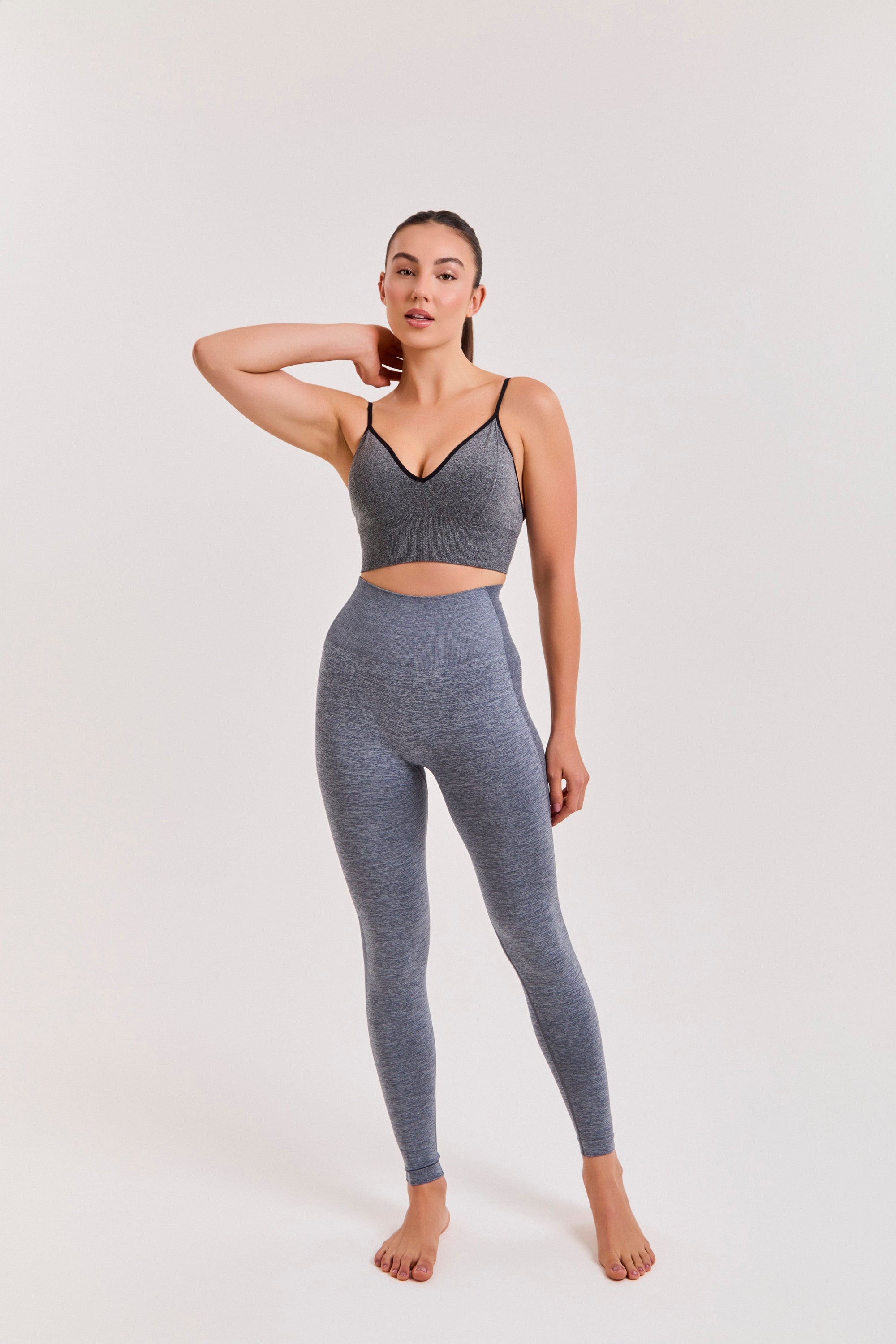 Legging Seamless Juju II - Cinza ROWA STORE DI10
