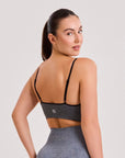 Top Seamless Juju IV - Cinza Escuro ROWA STORE DI10