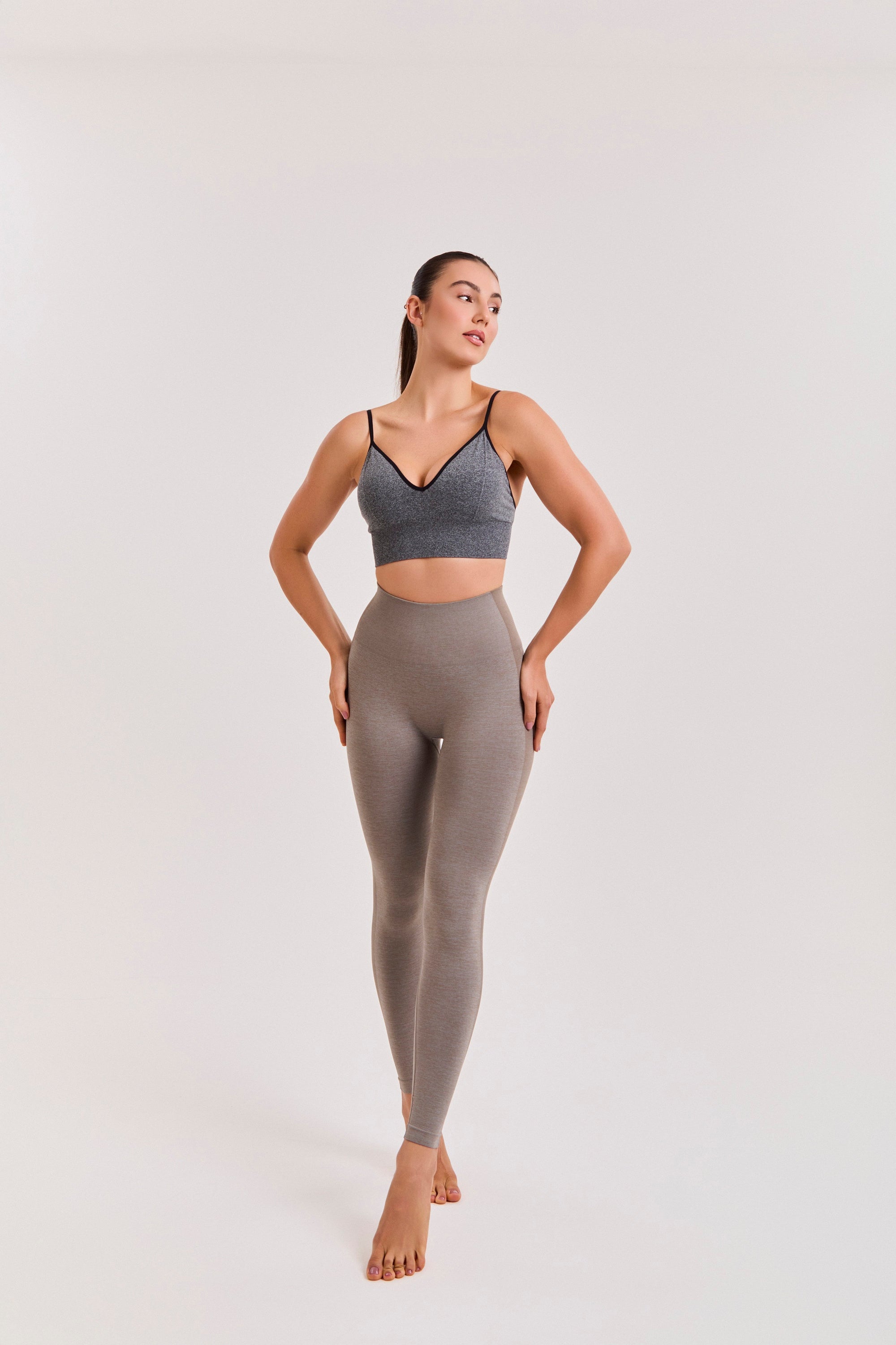 Legging Seamless Juju II - Bege ROWA STORE DI10