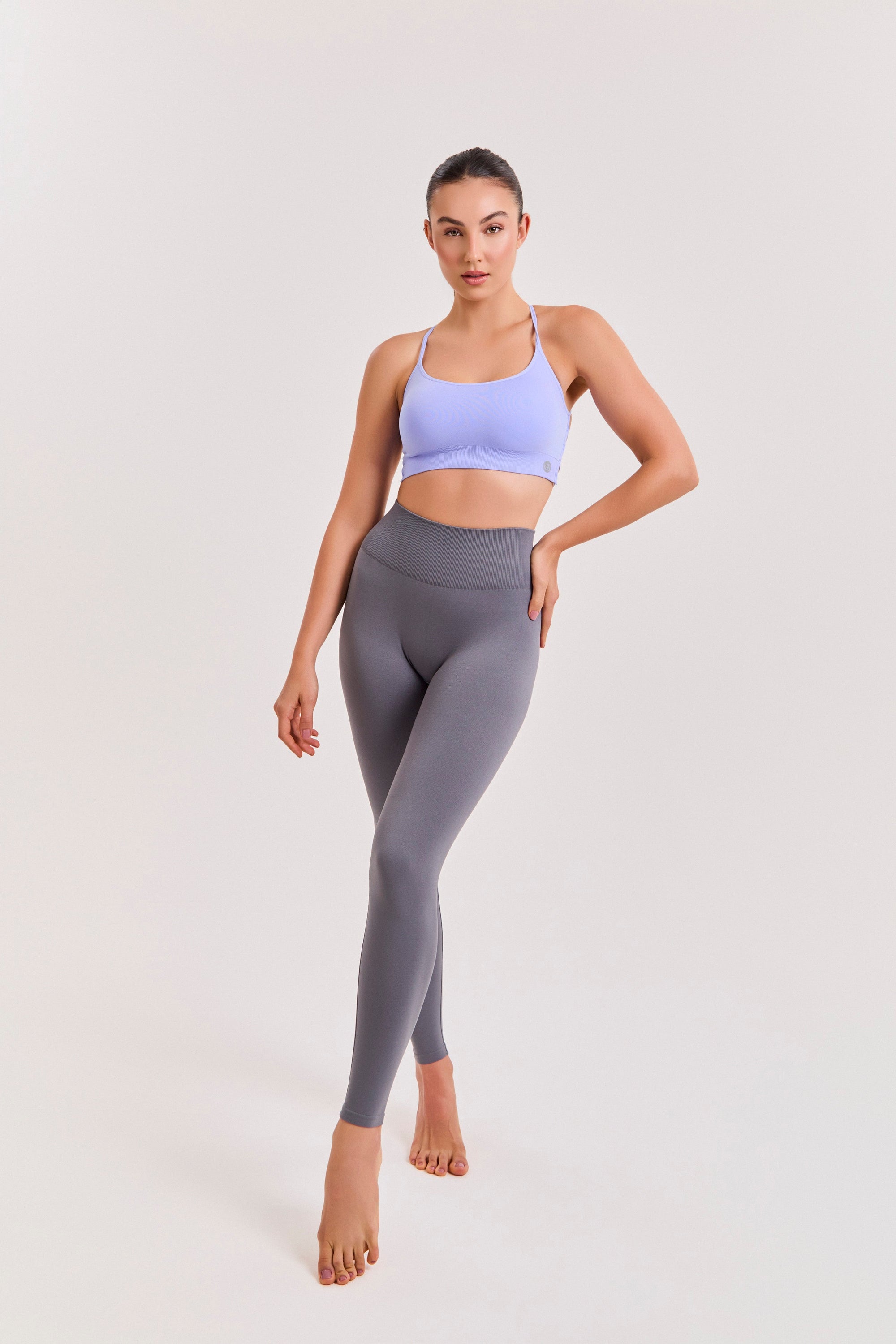 Legging Seamless Juju - Cinza Claro ROWA STORE DI10