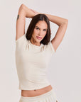 Camiseta Manu Cit Basic - Off-White ROWA STORE DI11
