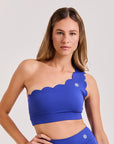 Top Assimétrico Heart - Azul Royal ROWA STORE DI11