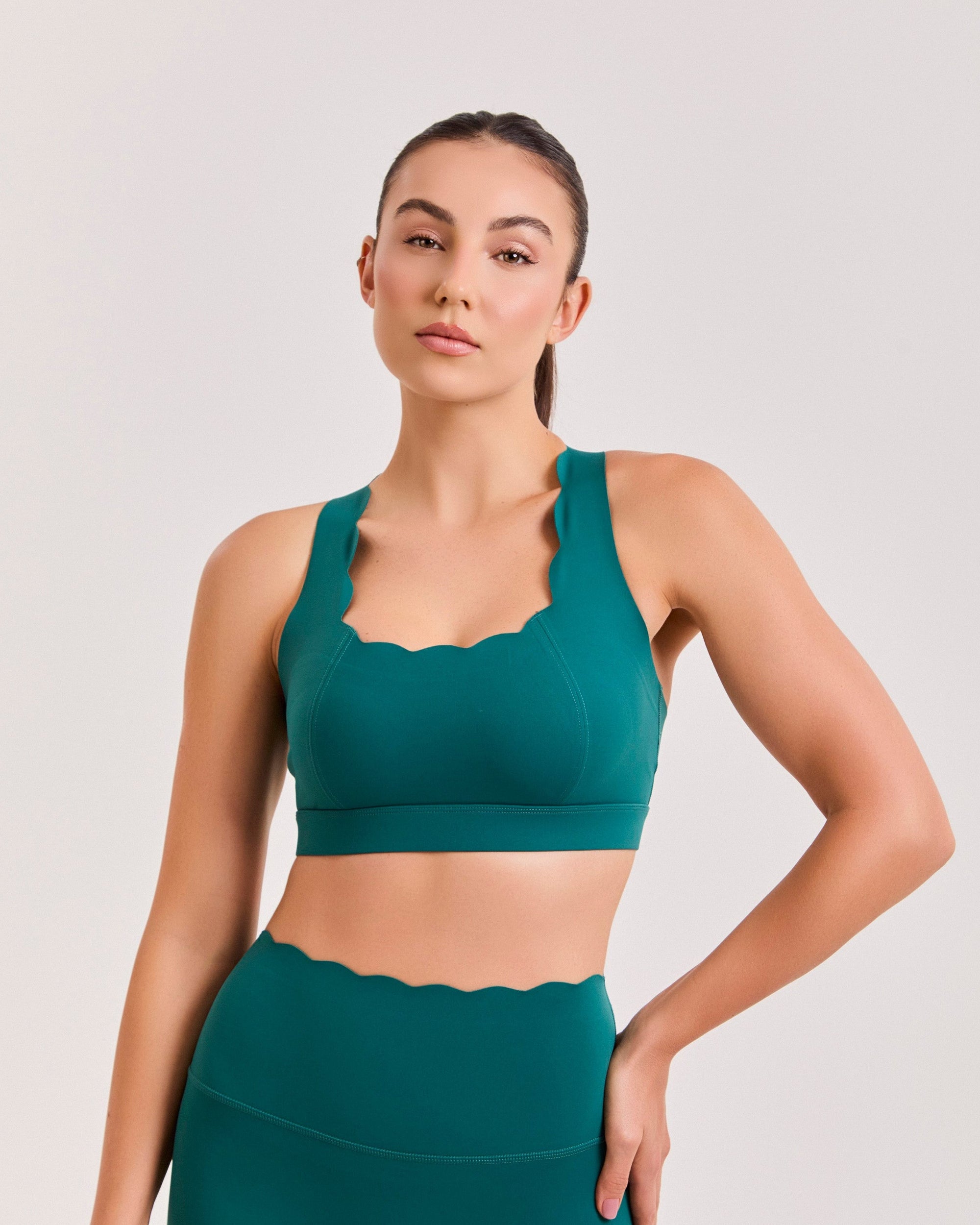 Top Heart Alças - Verde ROWA STORE DI11