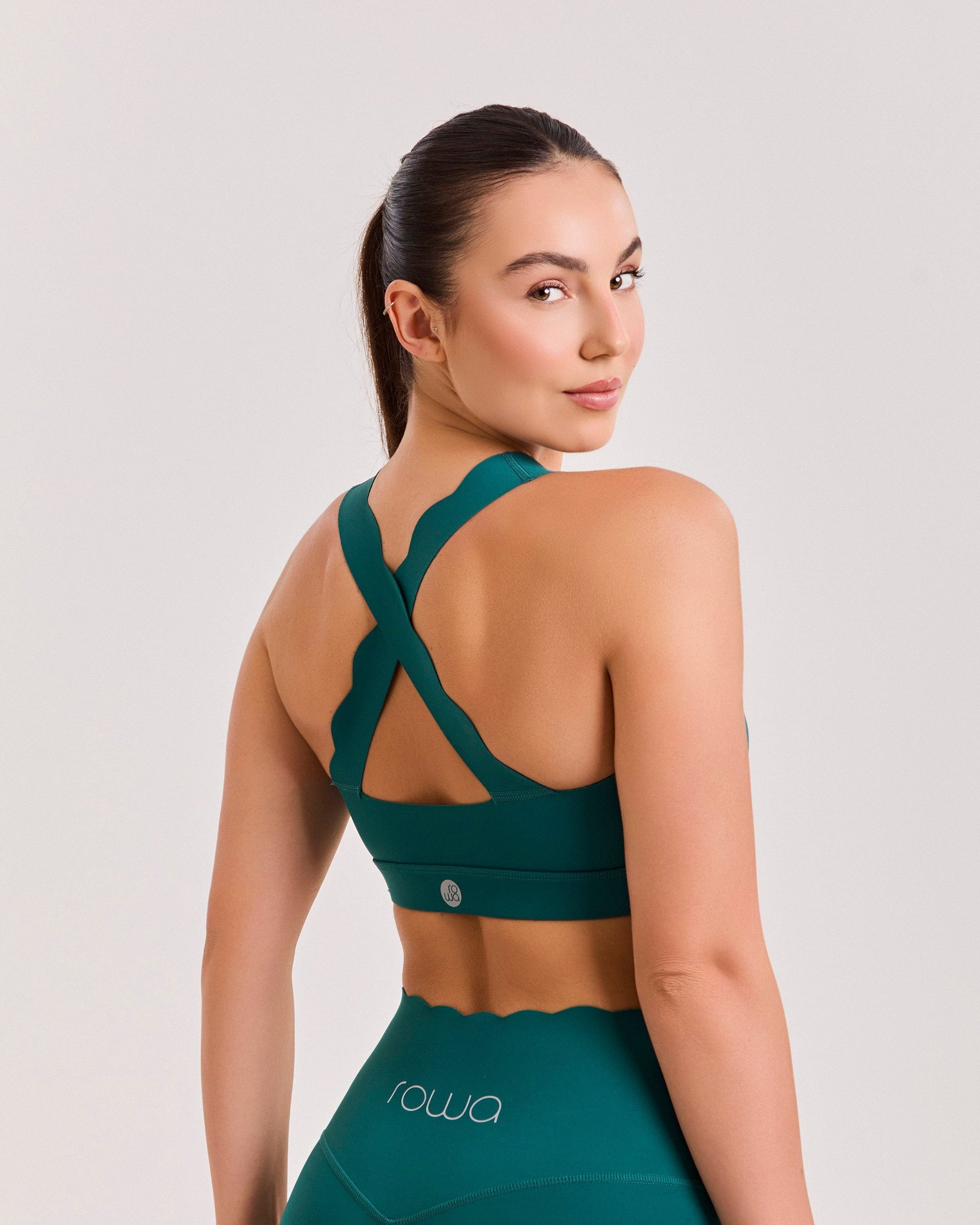 Top Heart Alças - Verde ROWA STORE DI11