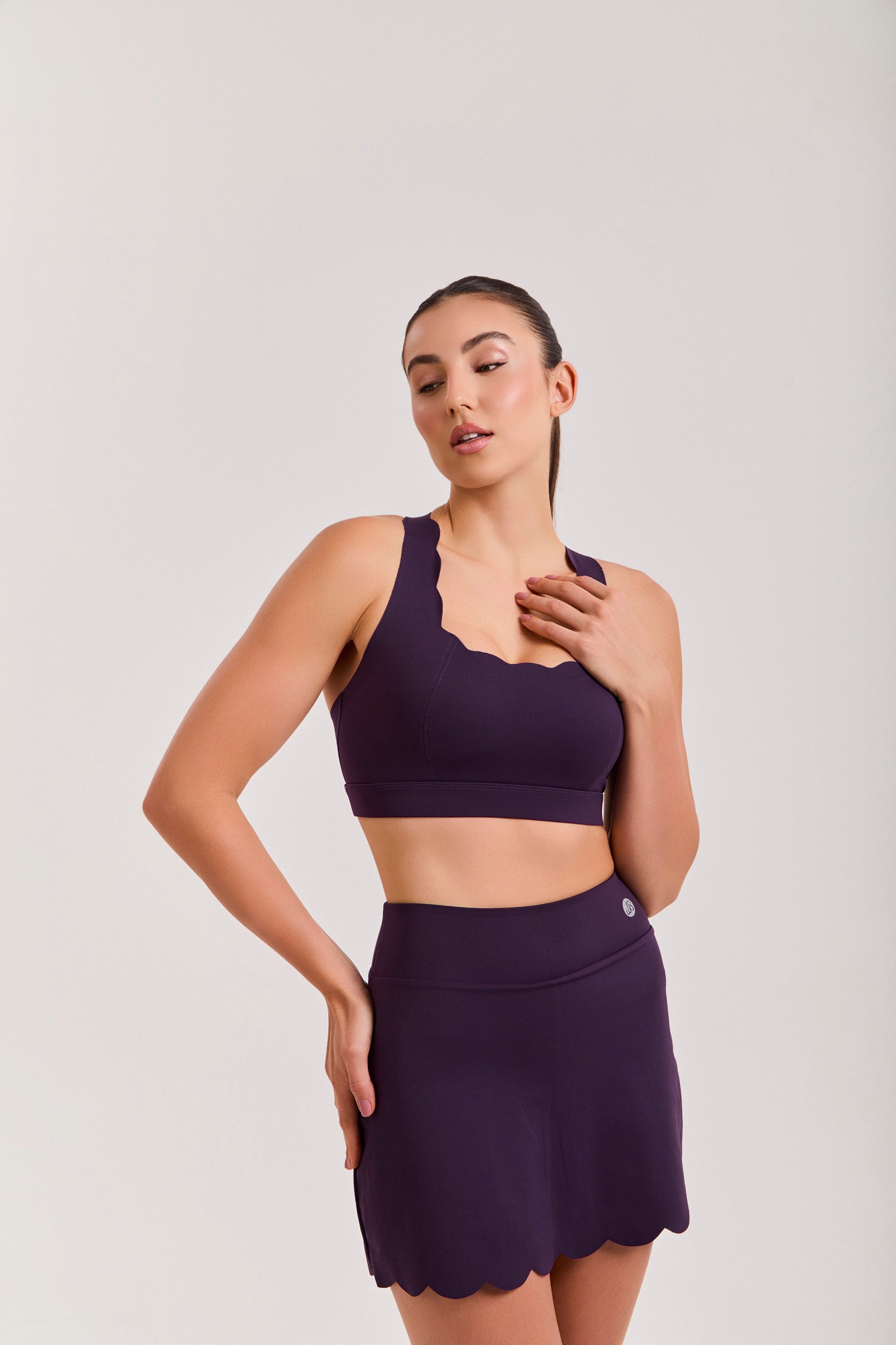 Saia Heart - Roxo ROWA STORE DI11