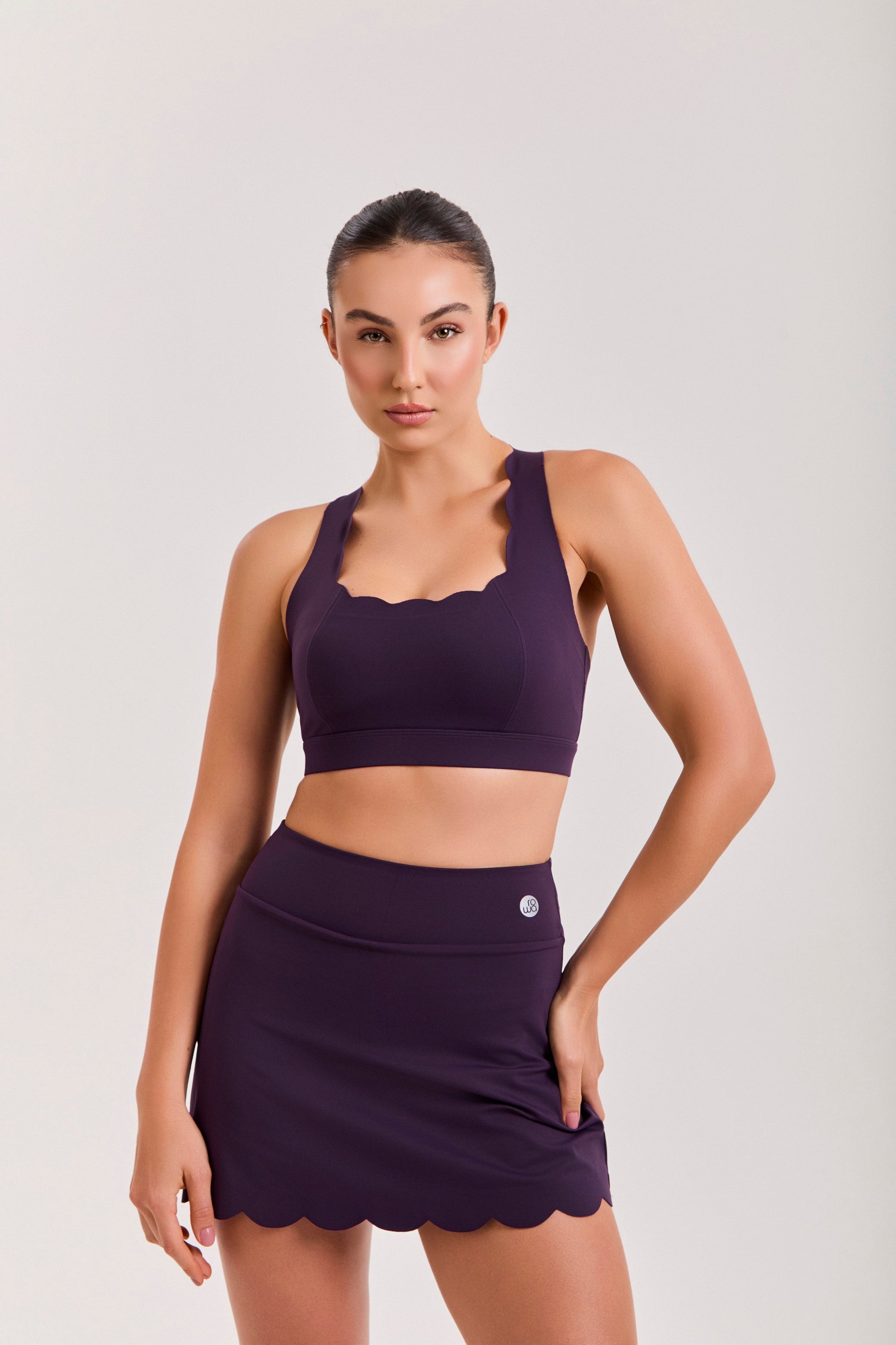 Saia Heart - Roxo ROWA STORE DI11