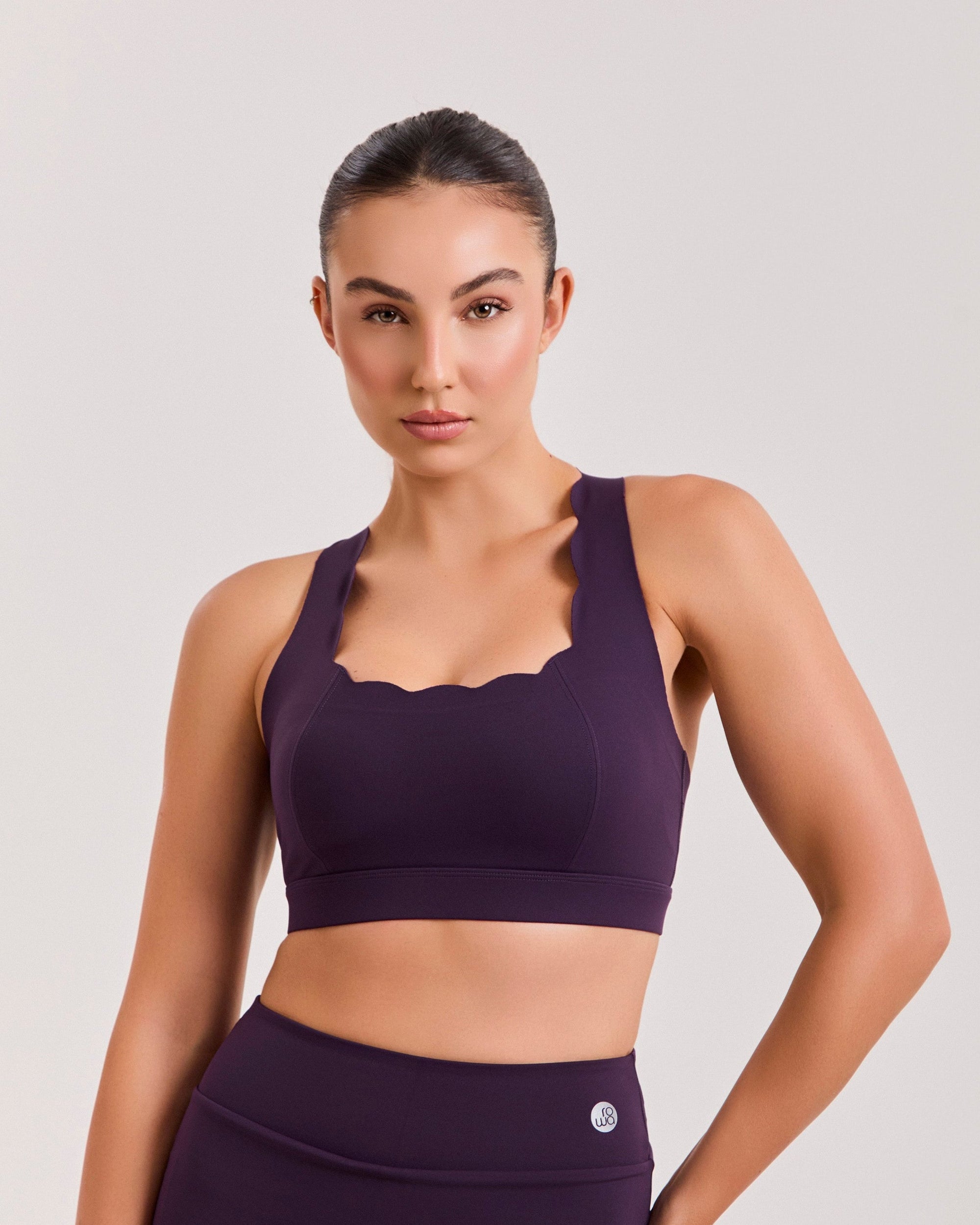 Top Heart Alças - Roxo ROWA STORE DI11