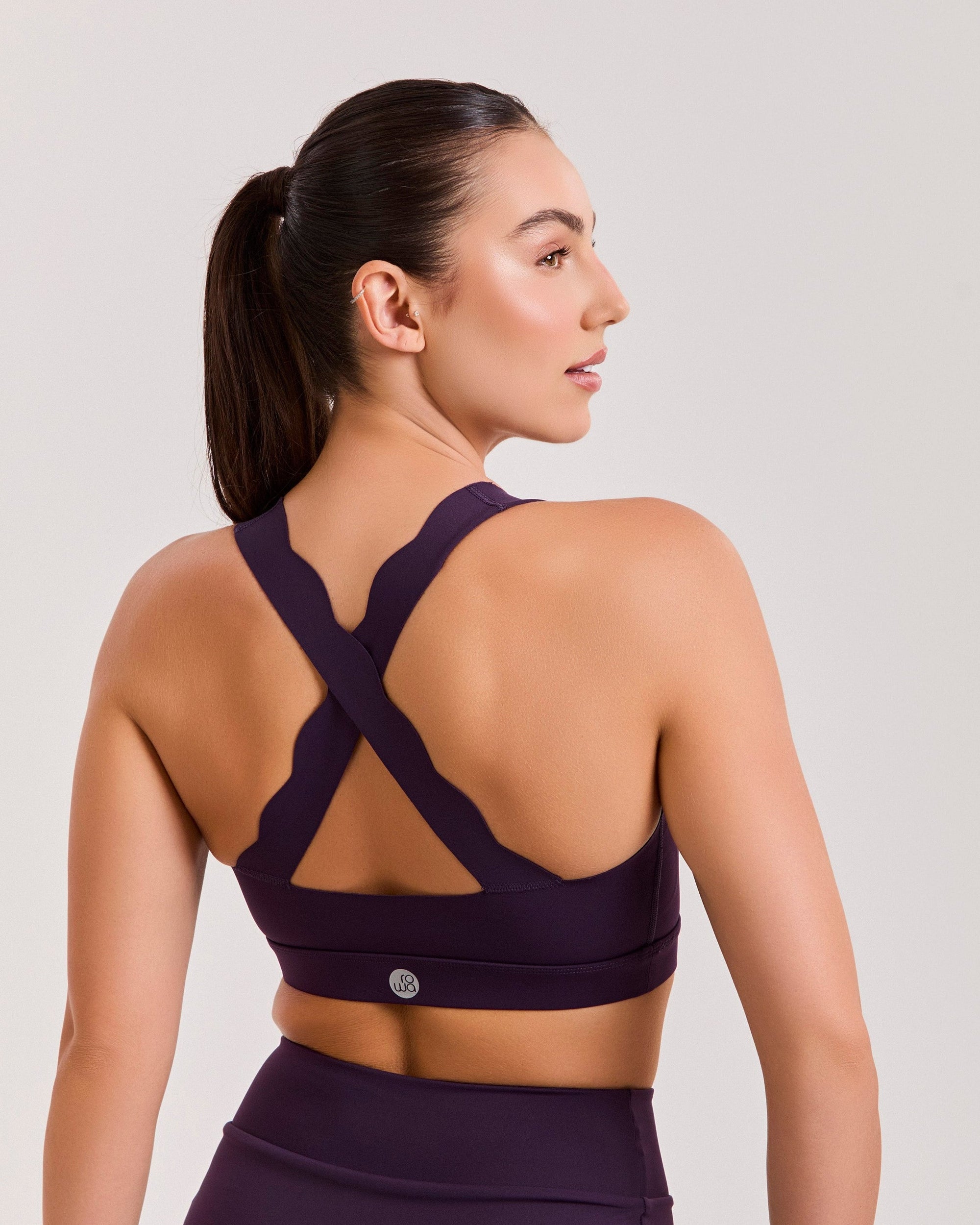 Top Heart Alças - Roxo ROWA STORE DI11