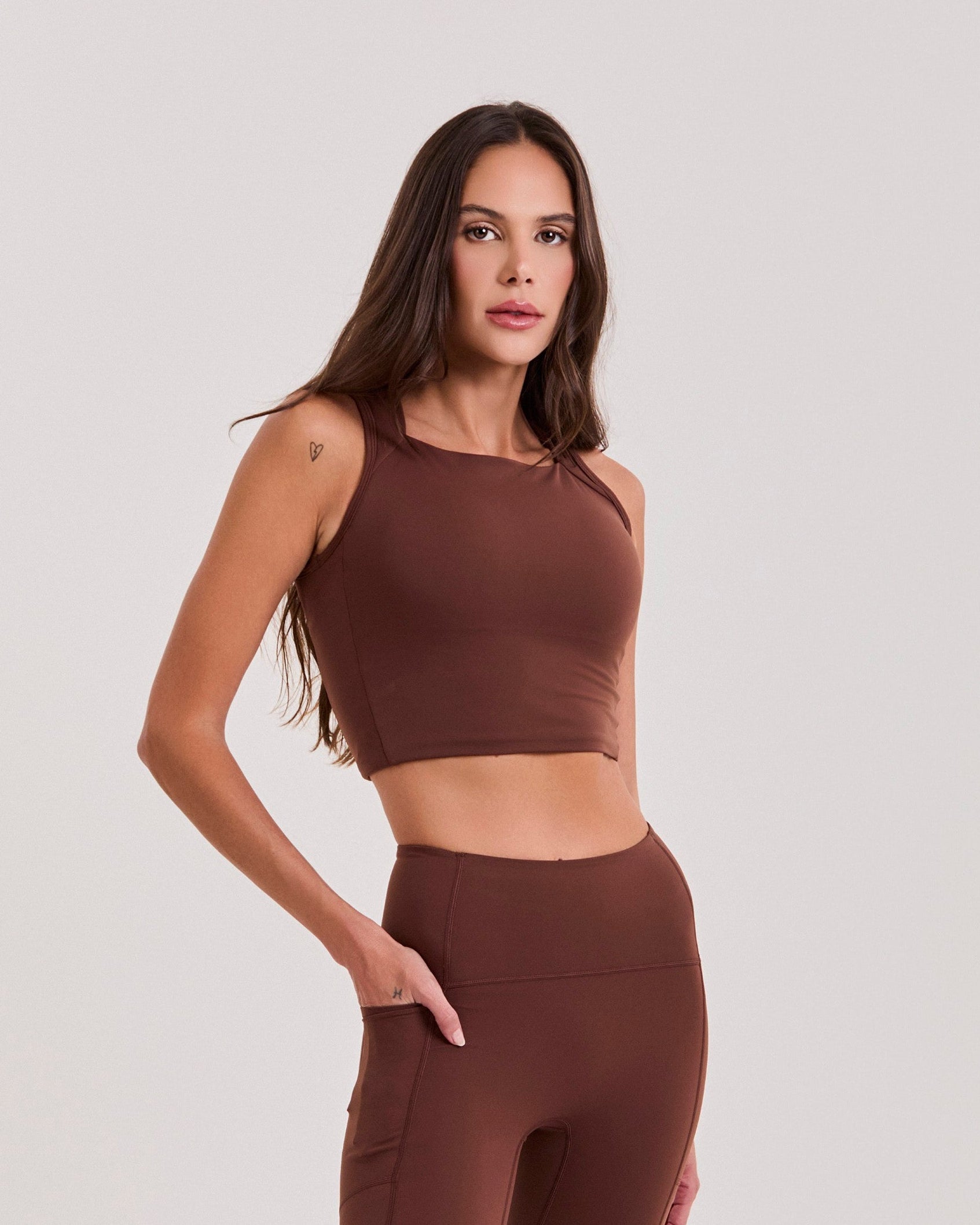 Top Manu Cit Performance - Marrom ROWA STORE DI11