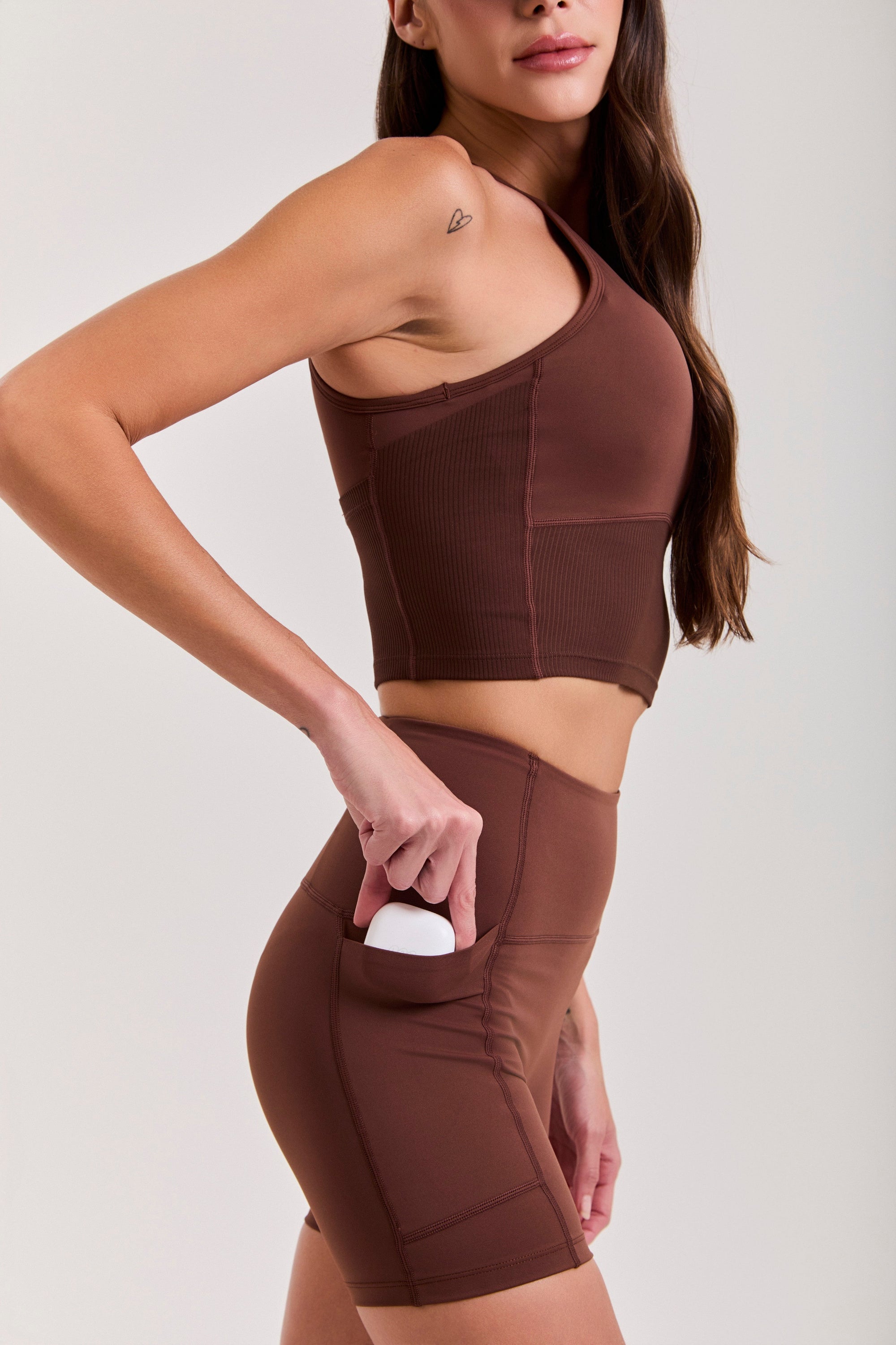 Bermuda Manu Cit Performance - Marrom ROWA STORE DI11