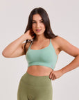 Top Seamless Juju II - Verde Claro ROWA STORE DI10