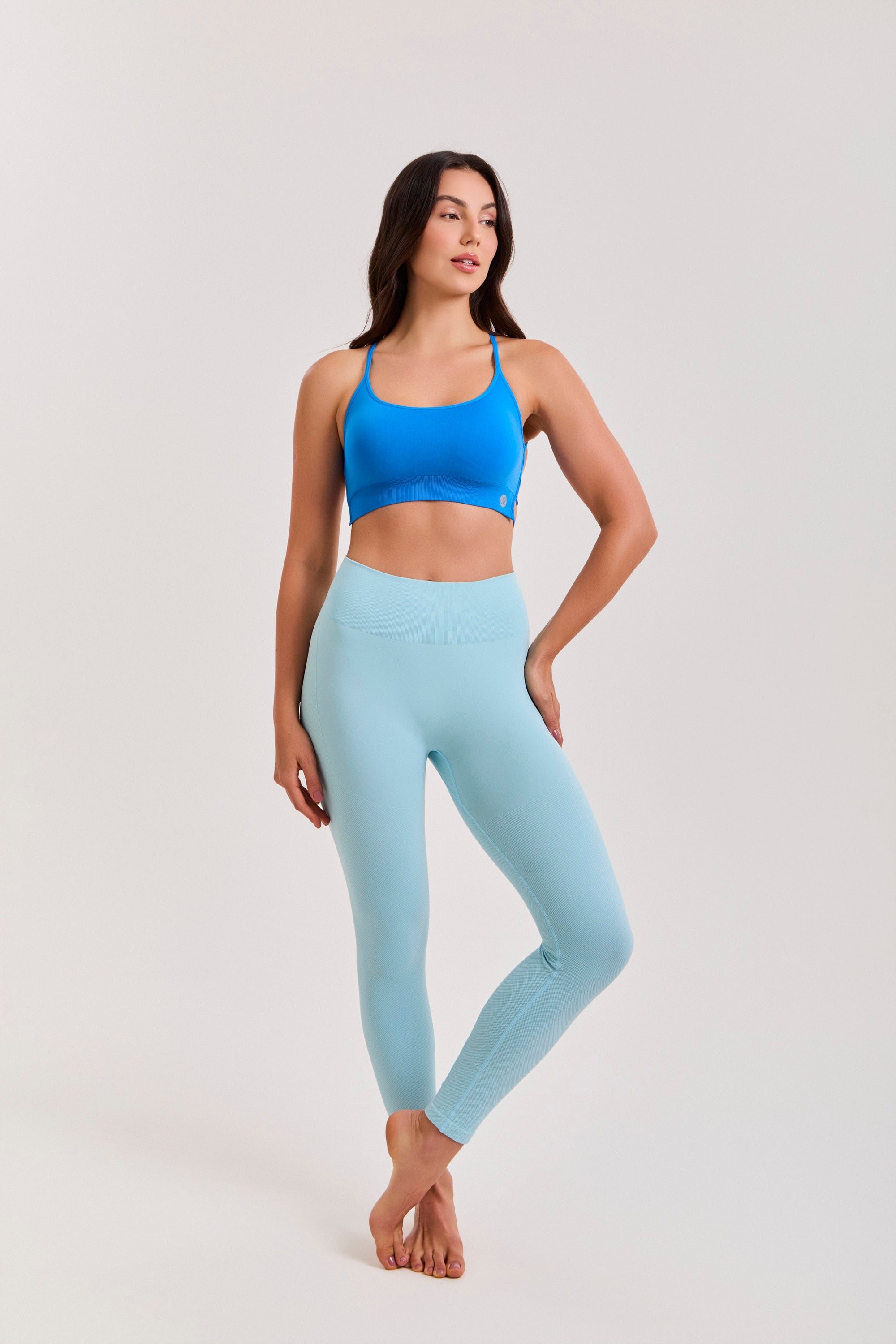 Legging Seamless Juju III - Azul Claro ROWA STORE DI10