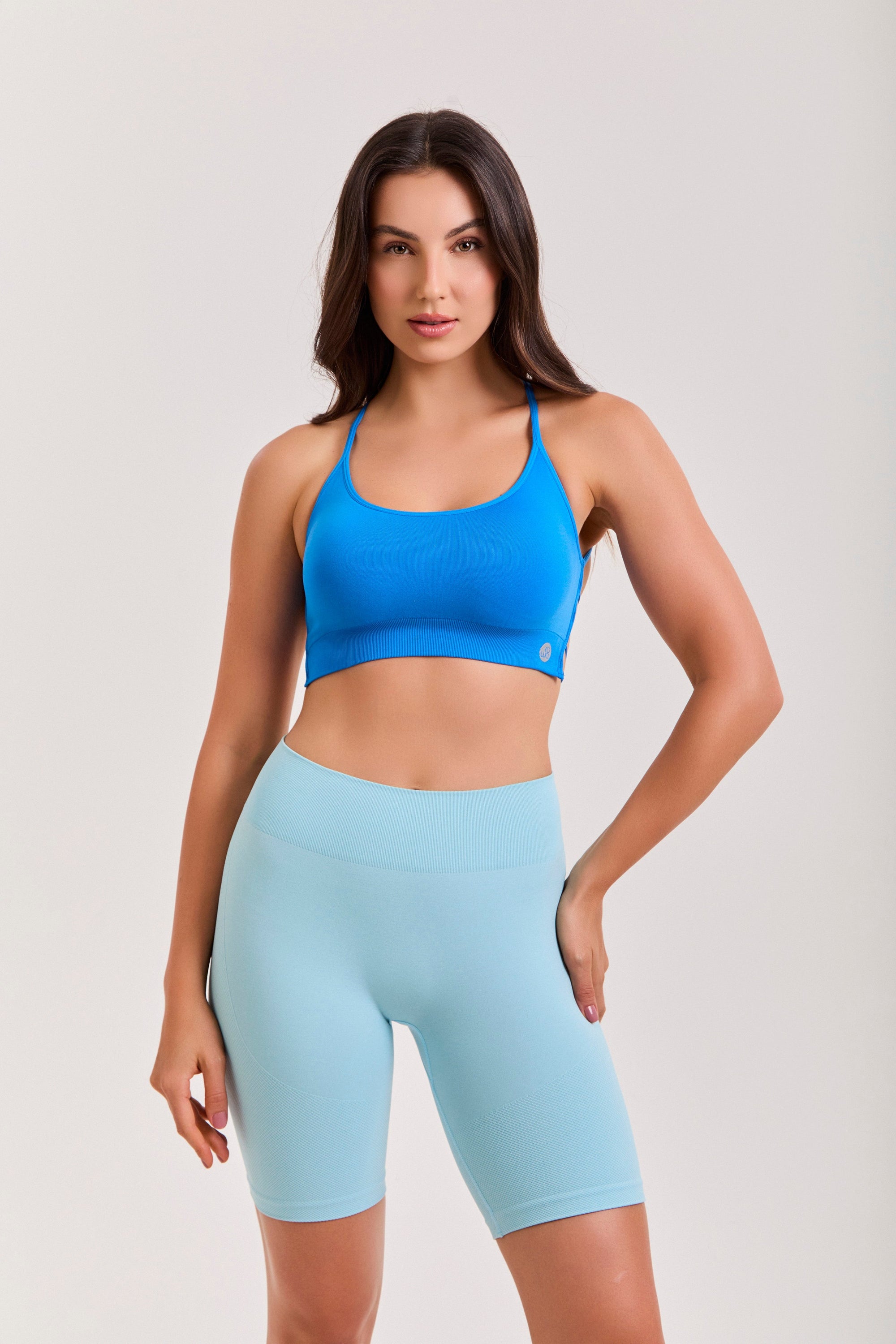 Shorts Seamless Juju III - Azul Claro ROWA STORE DI10