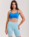 Shorts Seamless Juju III - Azul Claro ROWA STORE DI10