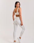 [PRÉ-VENDA] Legging Memel - Branco e Ouro ROWA STORE DI11