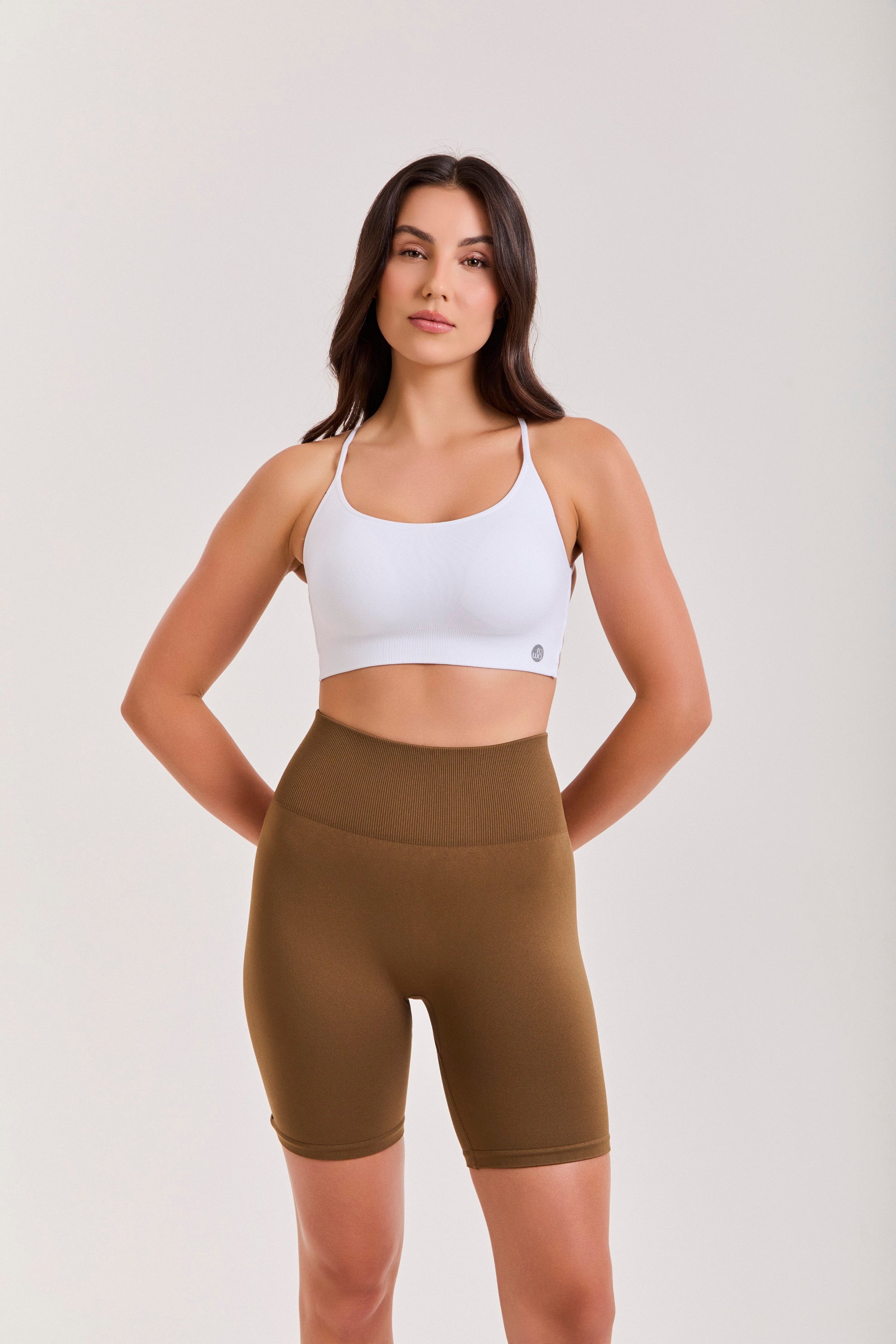 Shorts Seamless Juju - Bege ROWA STORE DI10