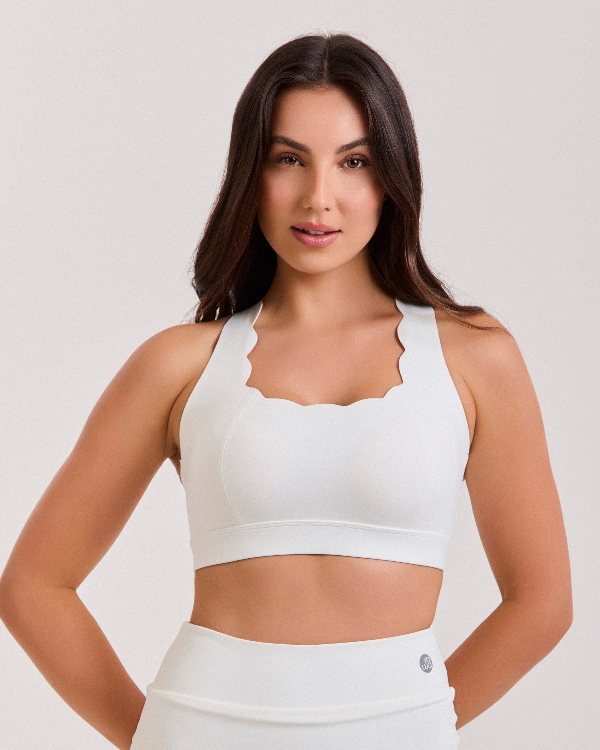 Top Heart Alças - Branco ROWA STORE DI11