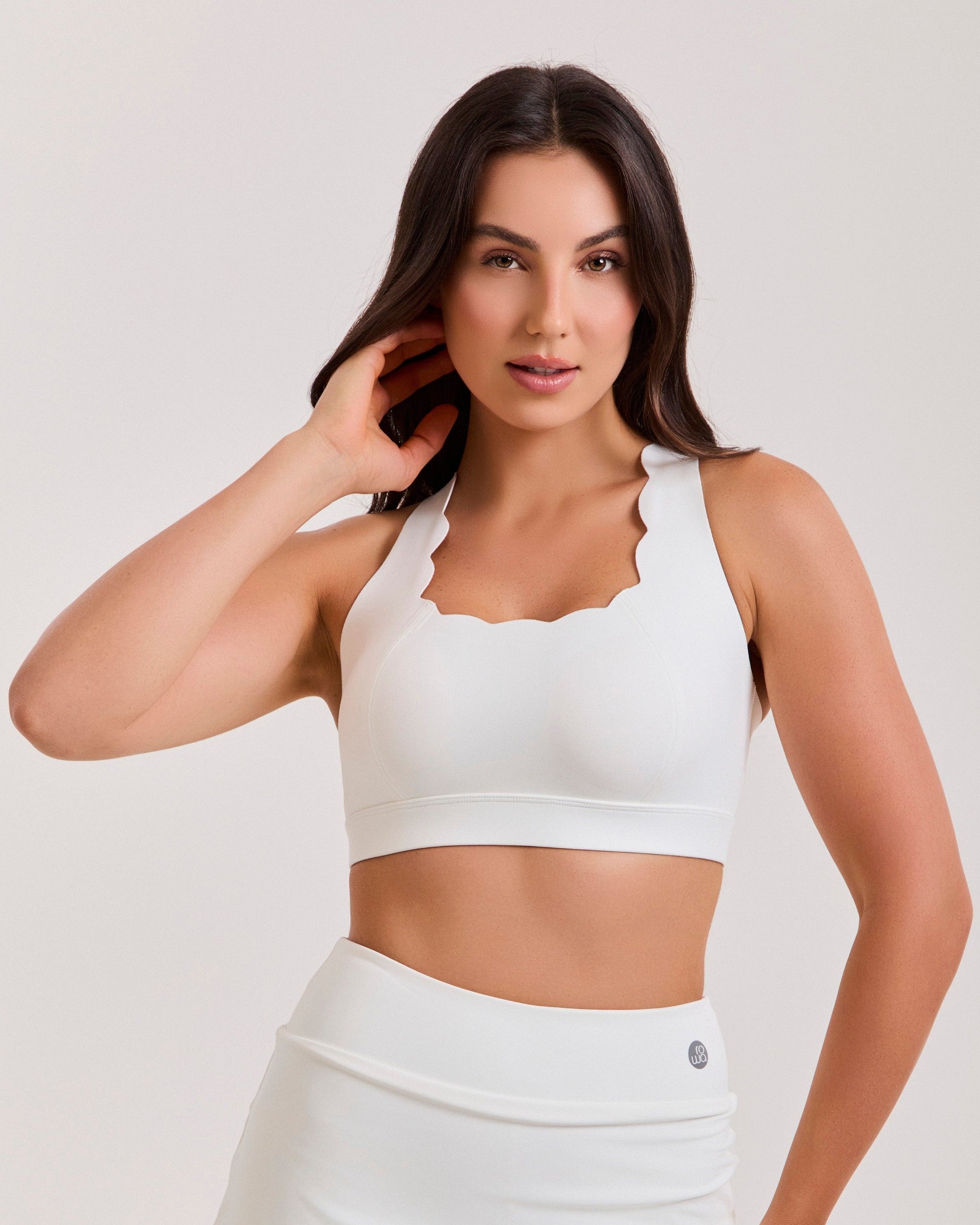 Top Heart Alças - Branco ROWA STORE DI11