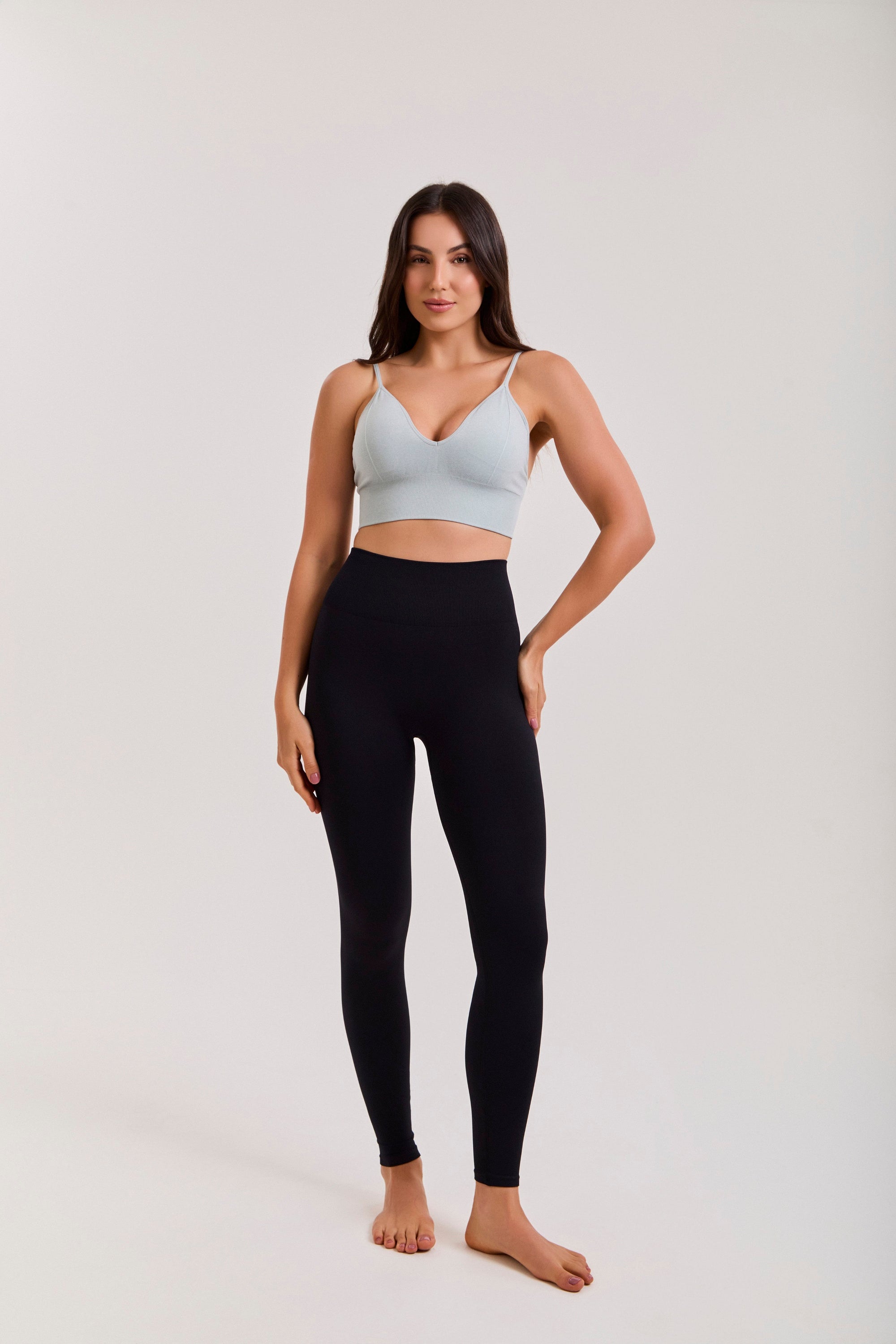 Legging Seamless Juju - Preto ROWA STORE DI10