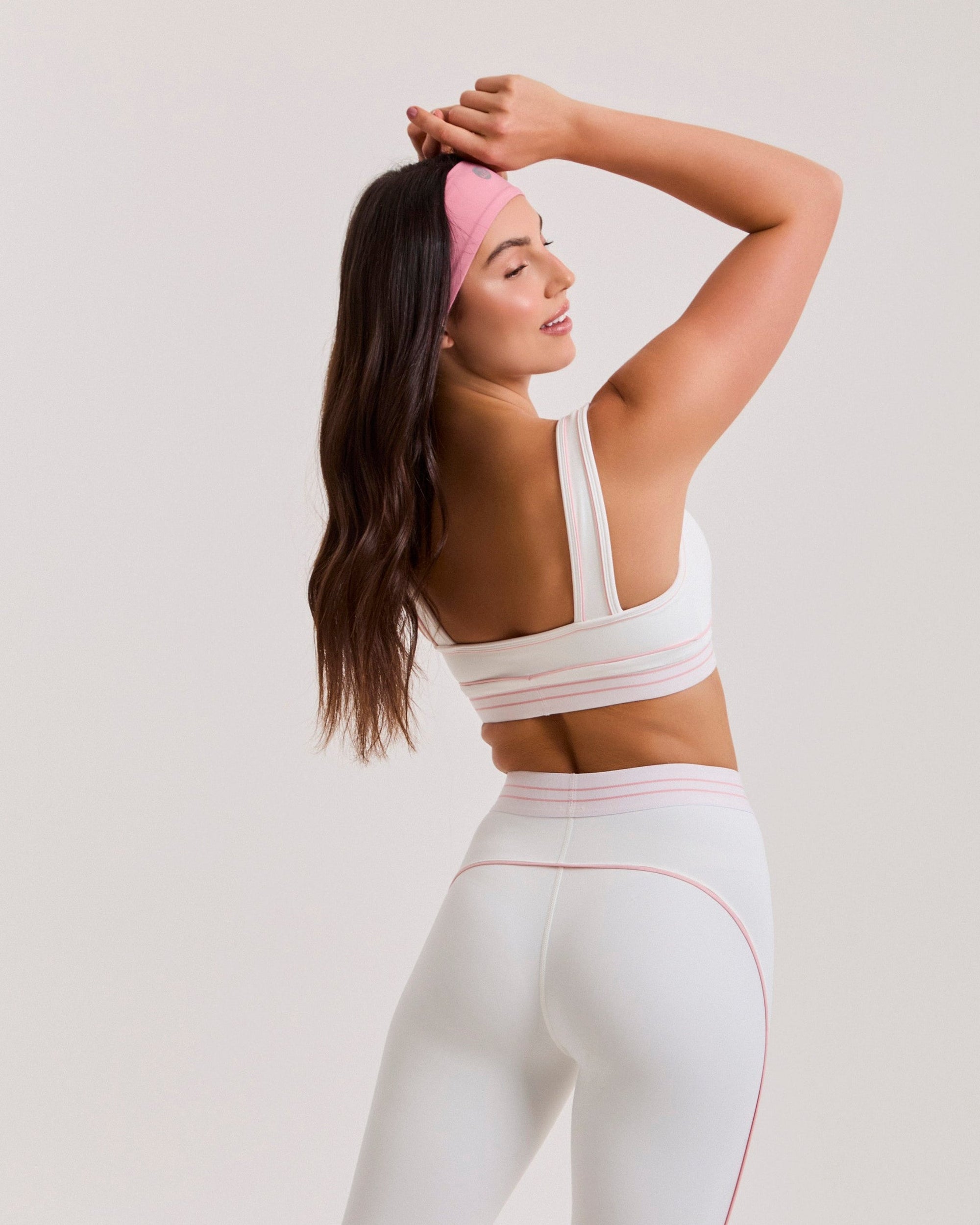 [PRÉ-VENDA] Top Memel - Branco e Rosa ROWA STORE DI11