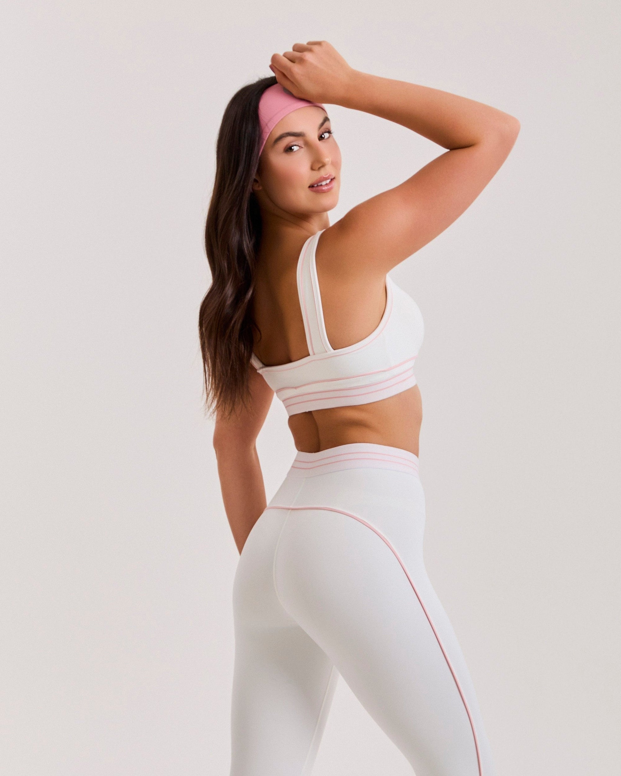 [PRÉ-VENDA] Top Memel - Branco e Rosa ROWA STORE DI11