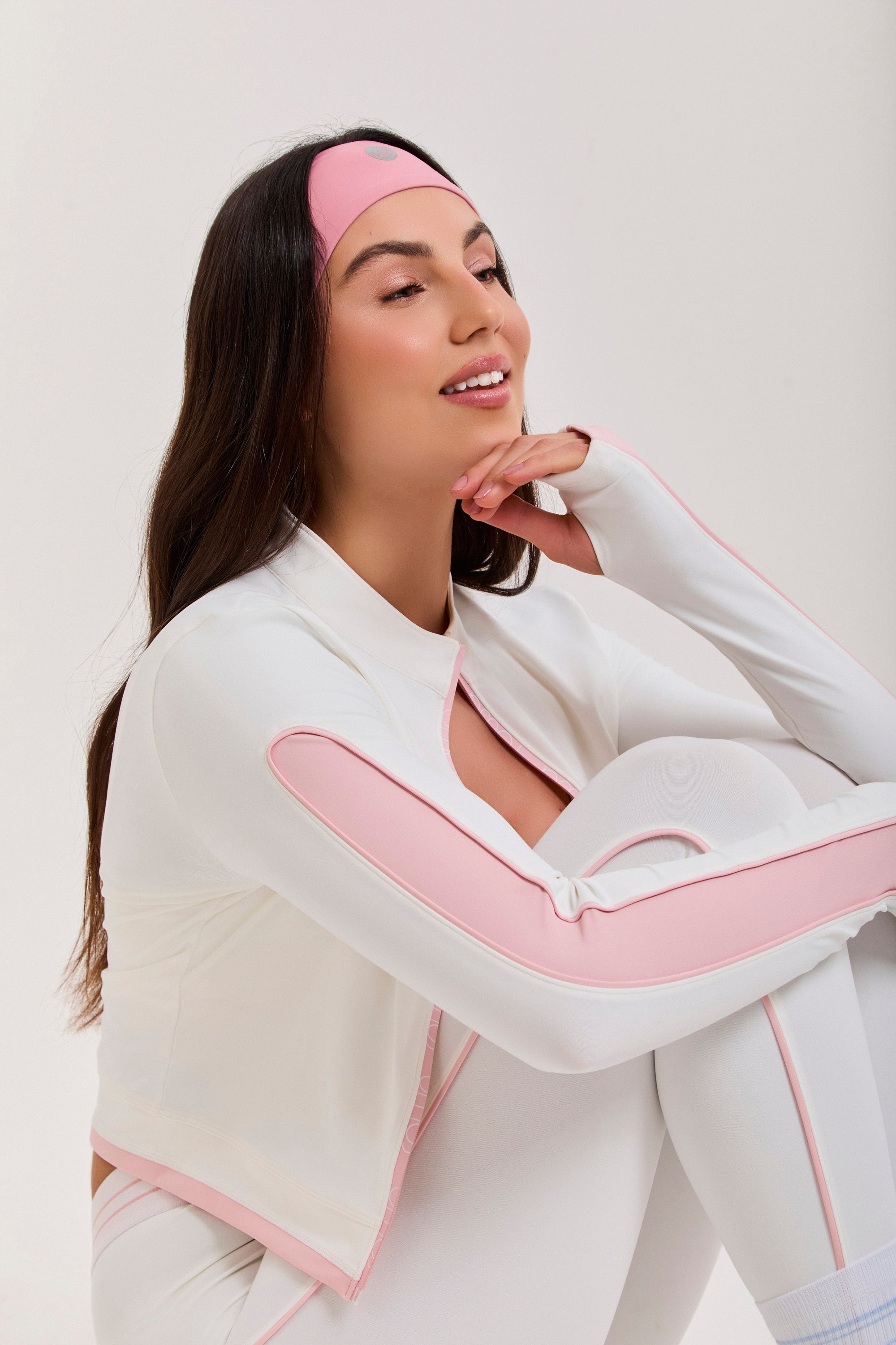 [PRÉ-VENDA] Blusa Memel - Branco e Rosa ROWA STORE DI11