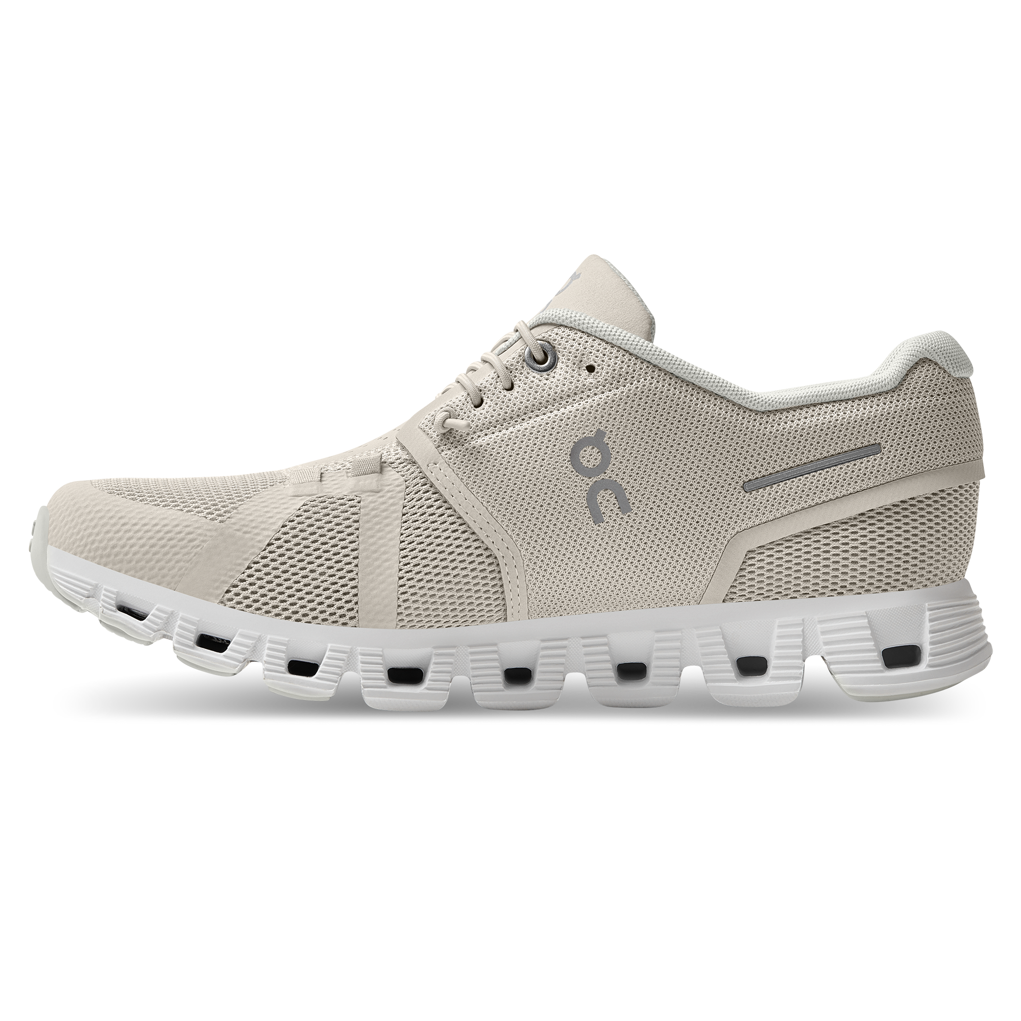 On Running Cloud 5 Feminino Pearl / White