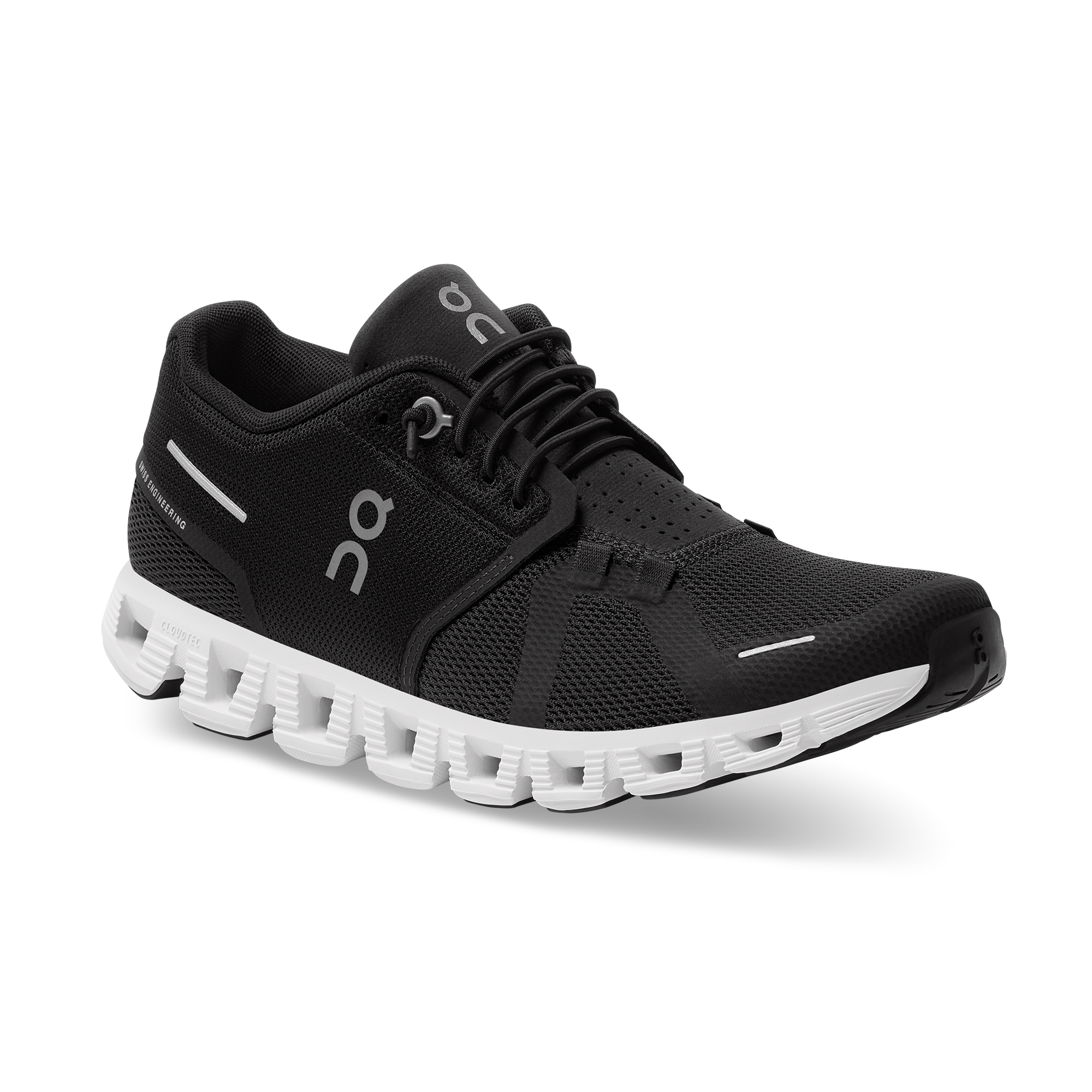 On Running Cloud 5 Feminino Black l White