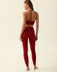 Legging Canelado Wanda - Vermelho ROWA STORE DI10