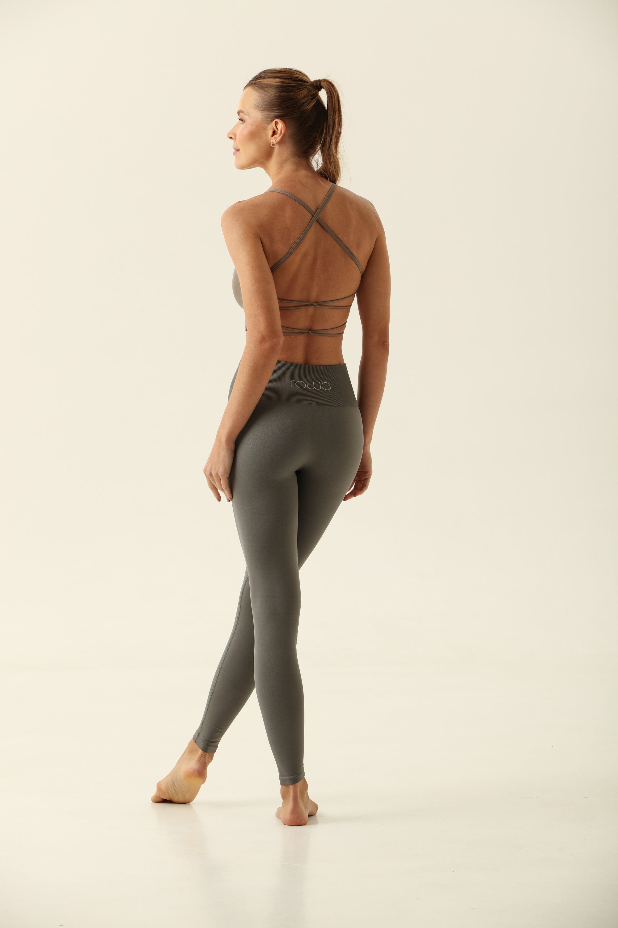 Legging Seamless Juju - Cinza Carbono ROWA STORE DI10