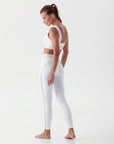 Legging Memel - Branco e Rosa