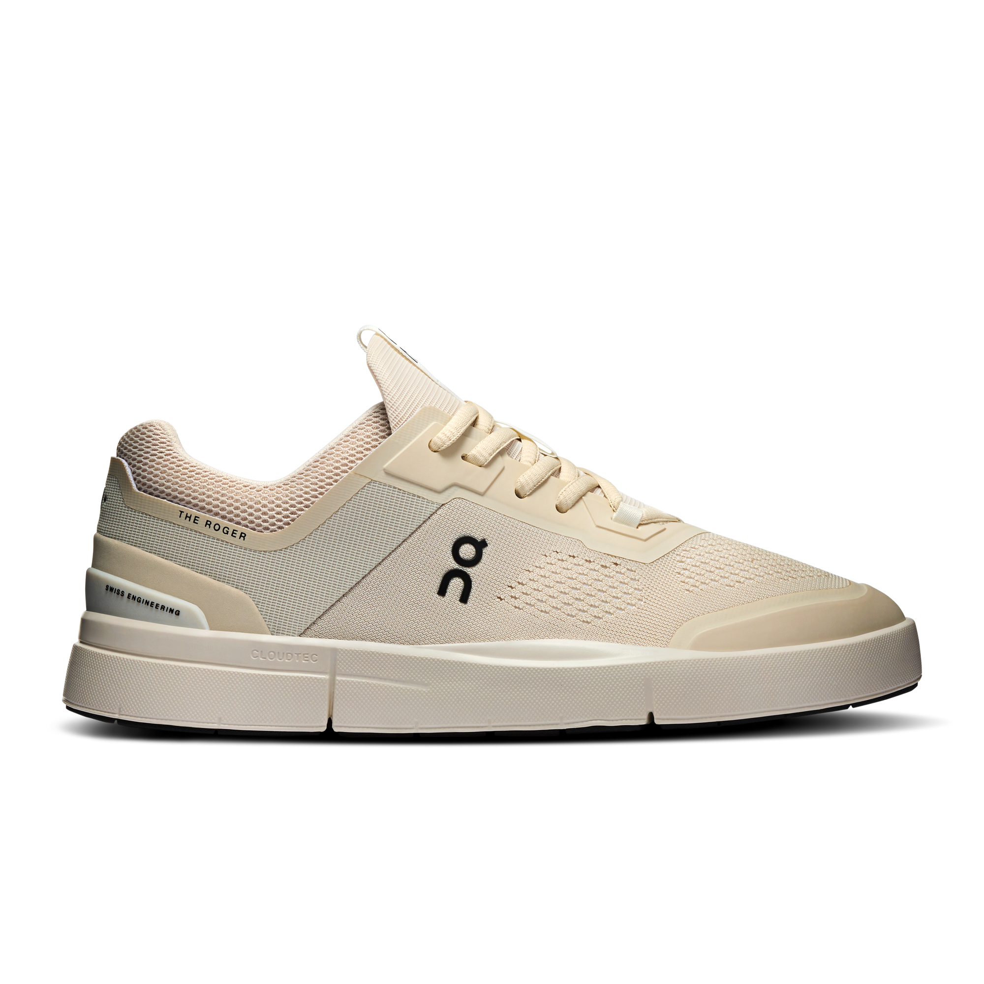 On Running The Roger Spin 2 Feminino - White | Sand ON RUNNING