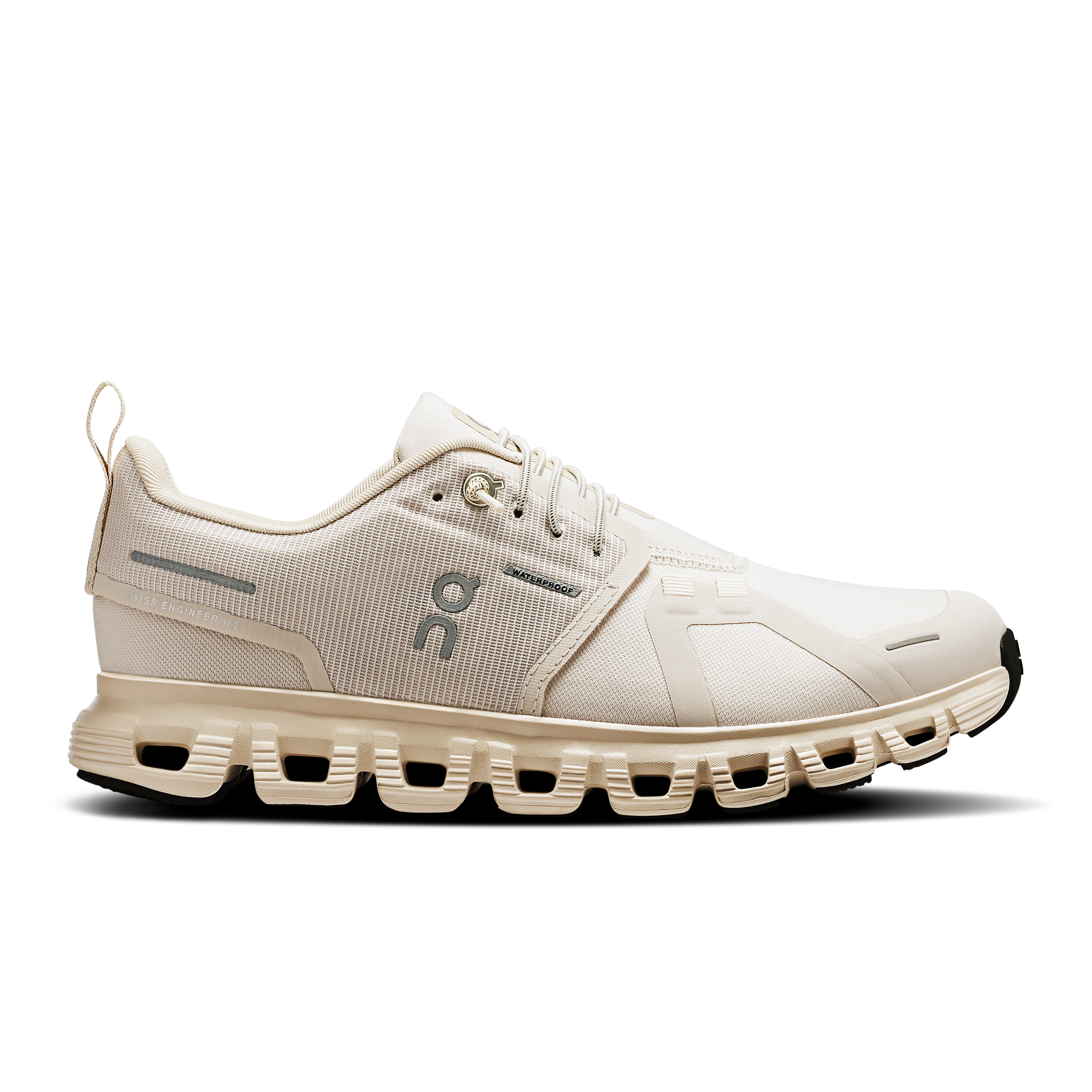 On Running Cloud 6 Waterproof Feminino Pearl | Cream ON RUNNING