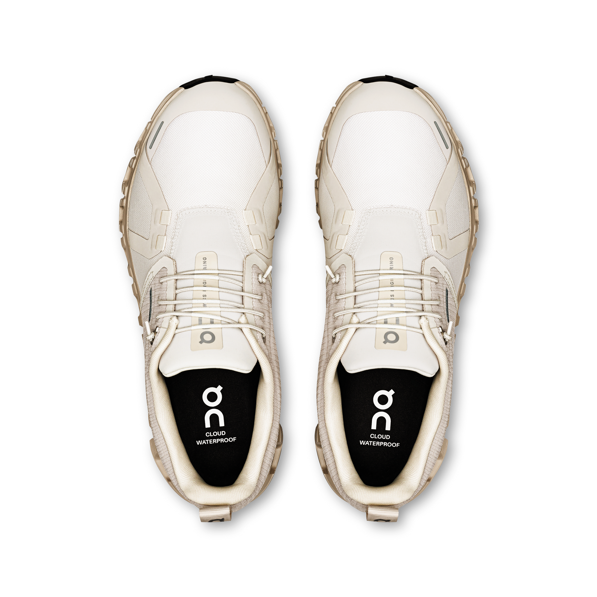 On Running Cloud 6 Waterproof Feminino Pearl | Cream ON RUNNING