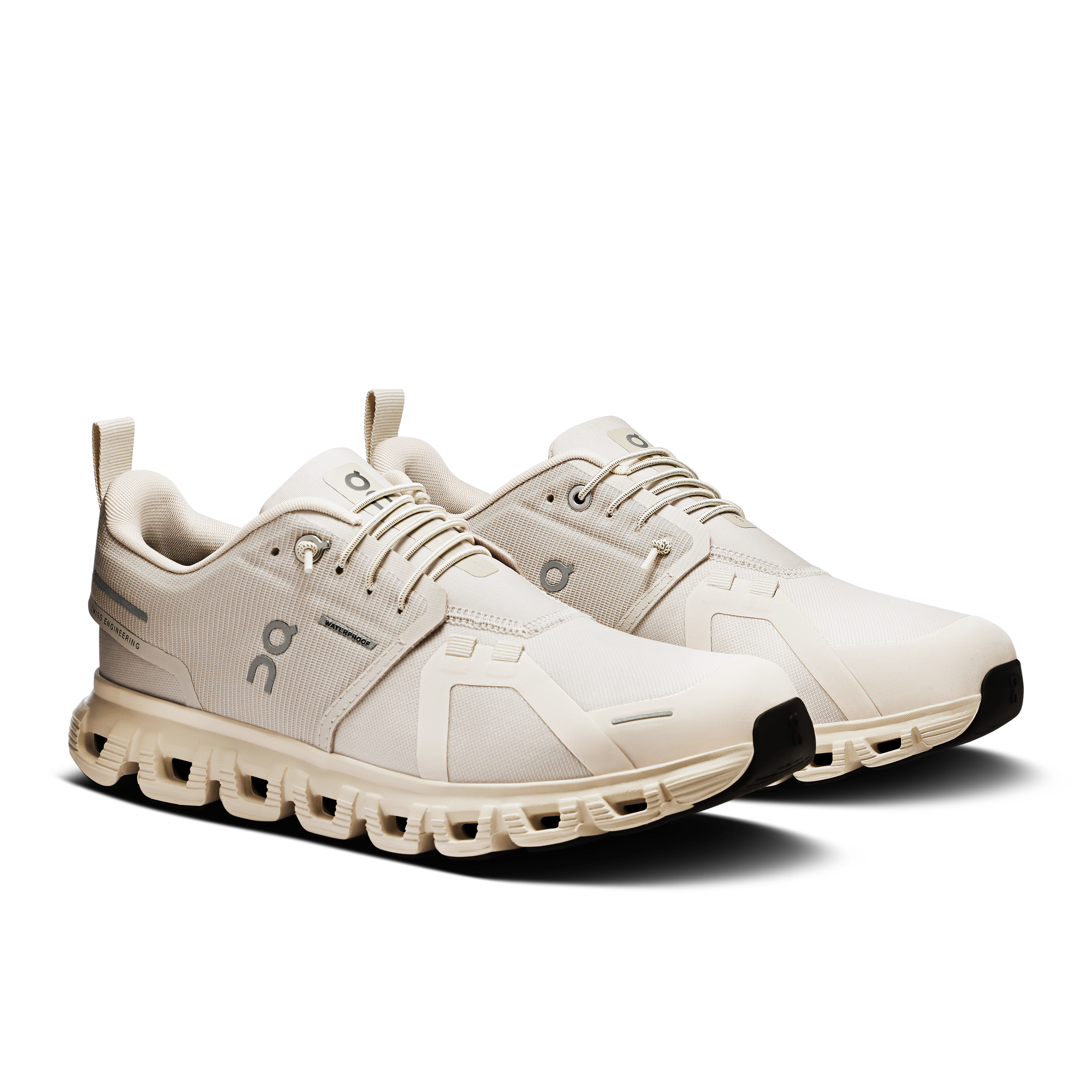 On Running Cloud 6 Waterproof Feminino Pearl | Cream ON RUNNING