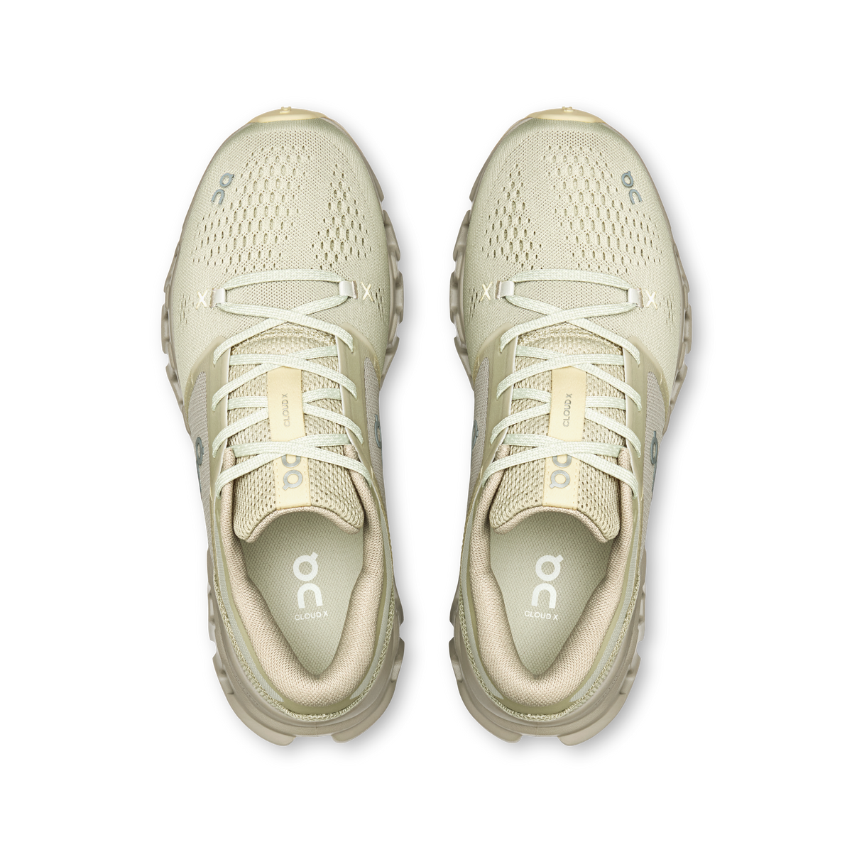 On Running Cloud X 5 Feminino Chalk | Brume