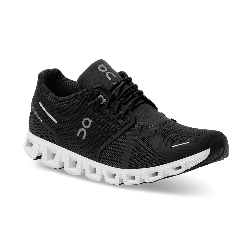 On Running Cloud 5 Masculino Black l White