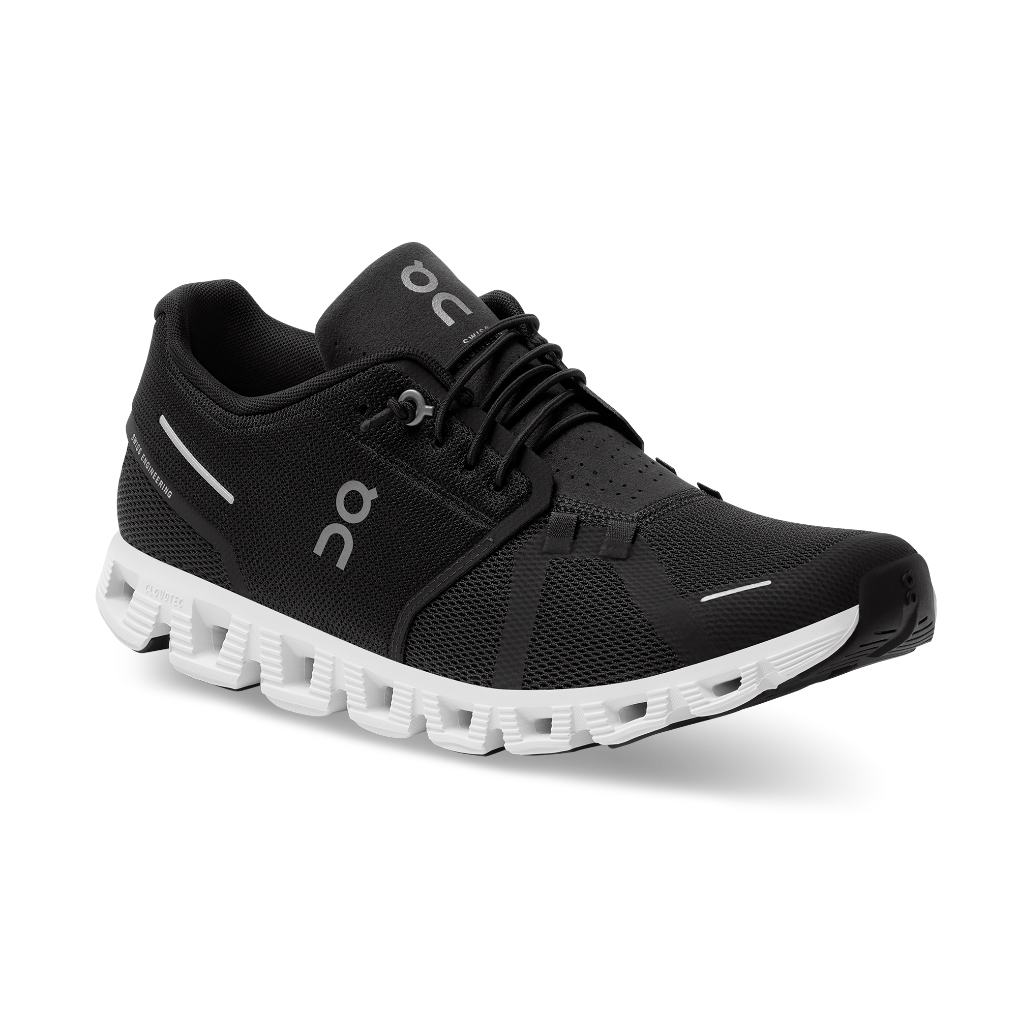 On Running Cloud 5 Masculino Black l White