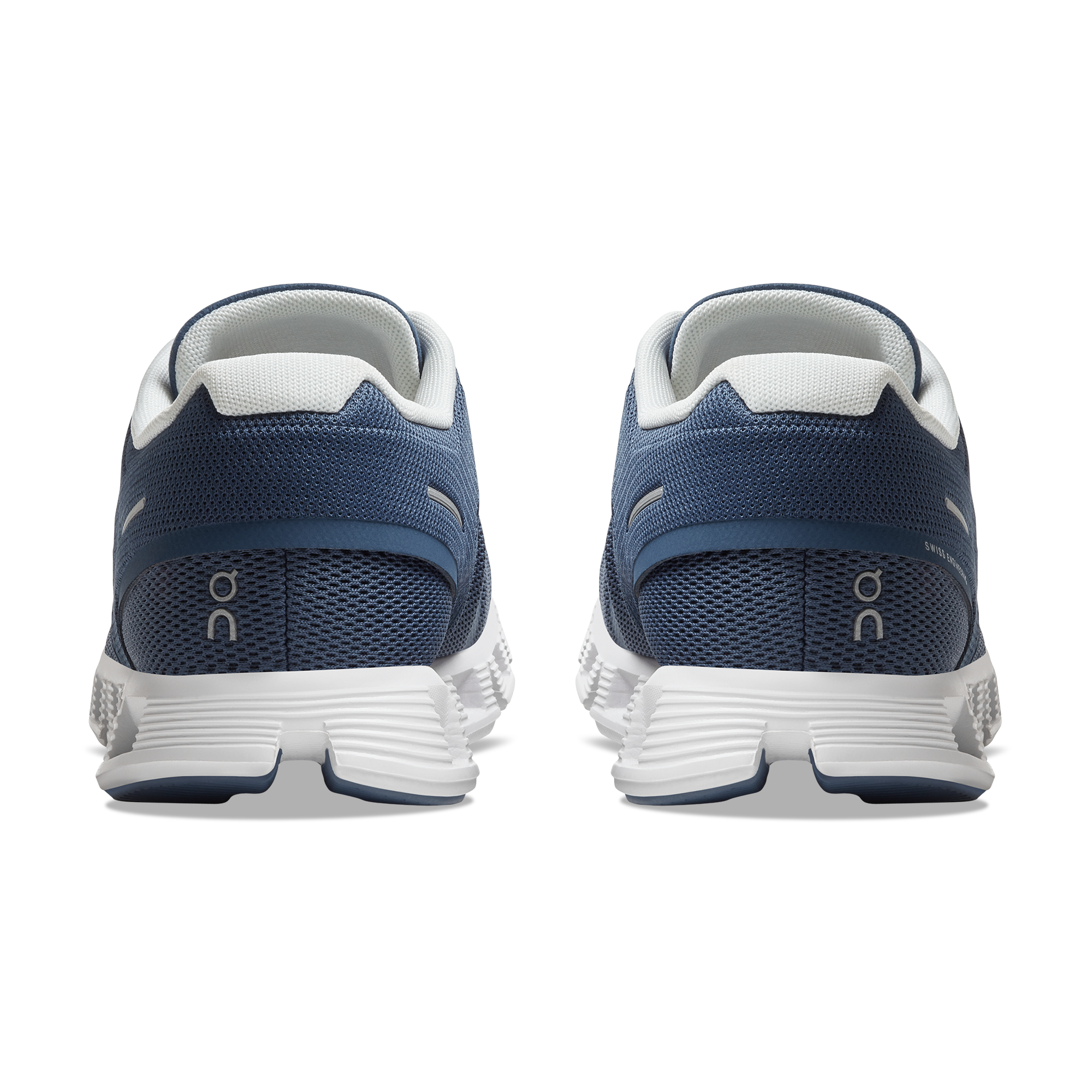 On Running Cloud 5 Feminino Denim l White