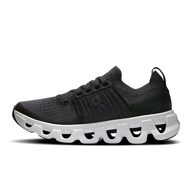 On Running Cloudswift 4 Feminino Black | White ON RUNNING