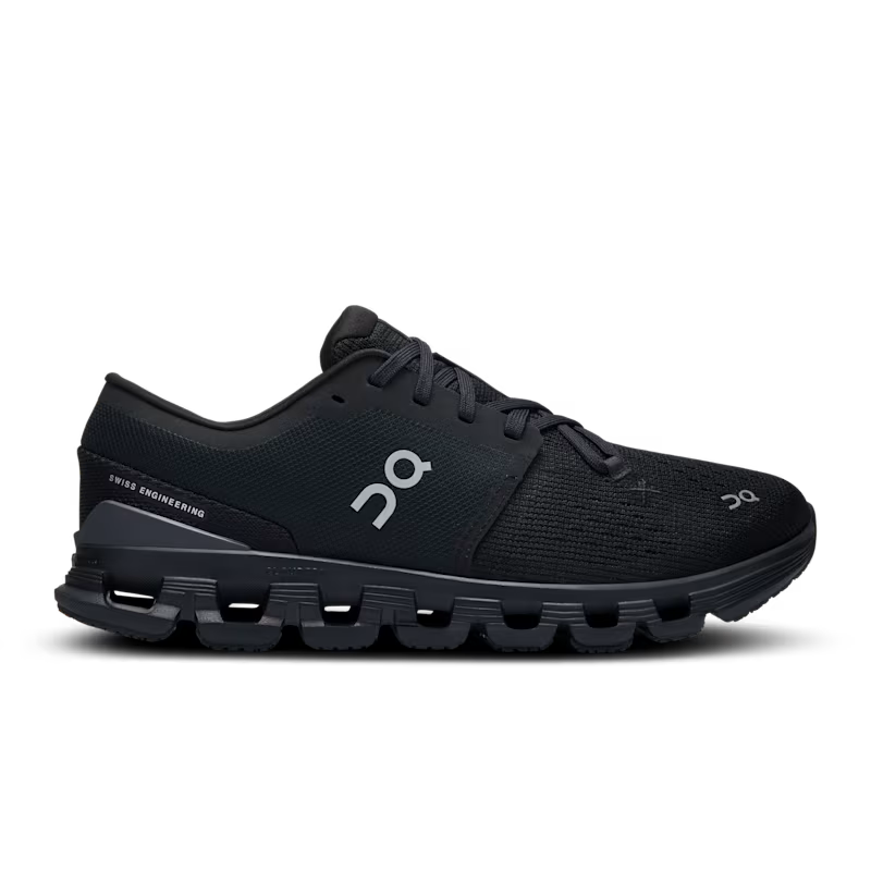 On Running Cloud X 4 Feminino Black | Eclipse ON RUNNING