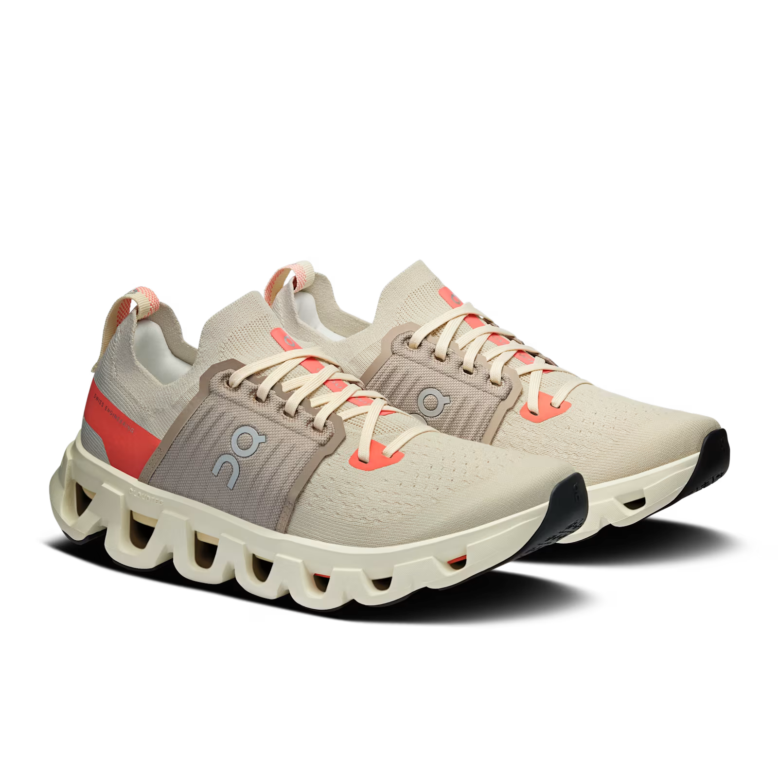 On Running Cloudswift 4 Feminino Cream | Salmon ON RUNNING