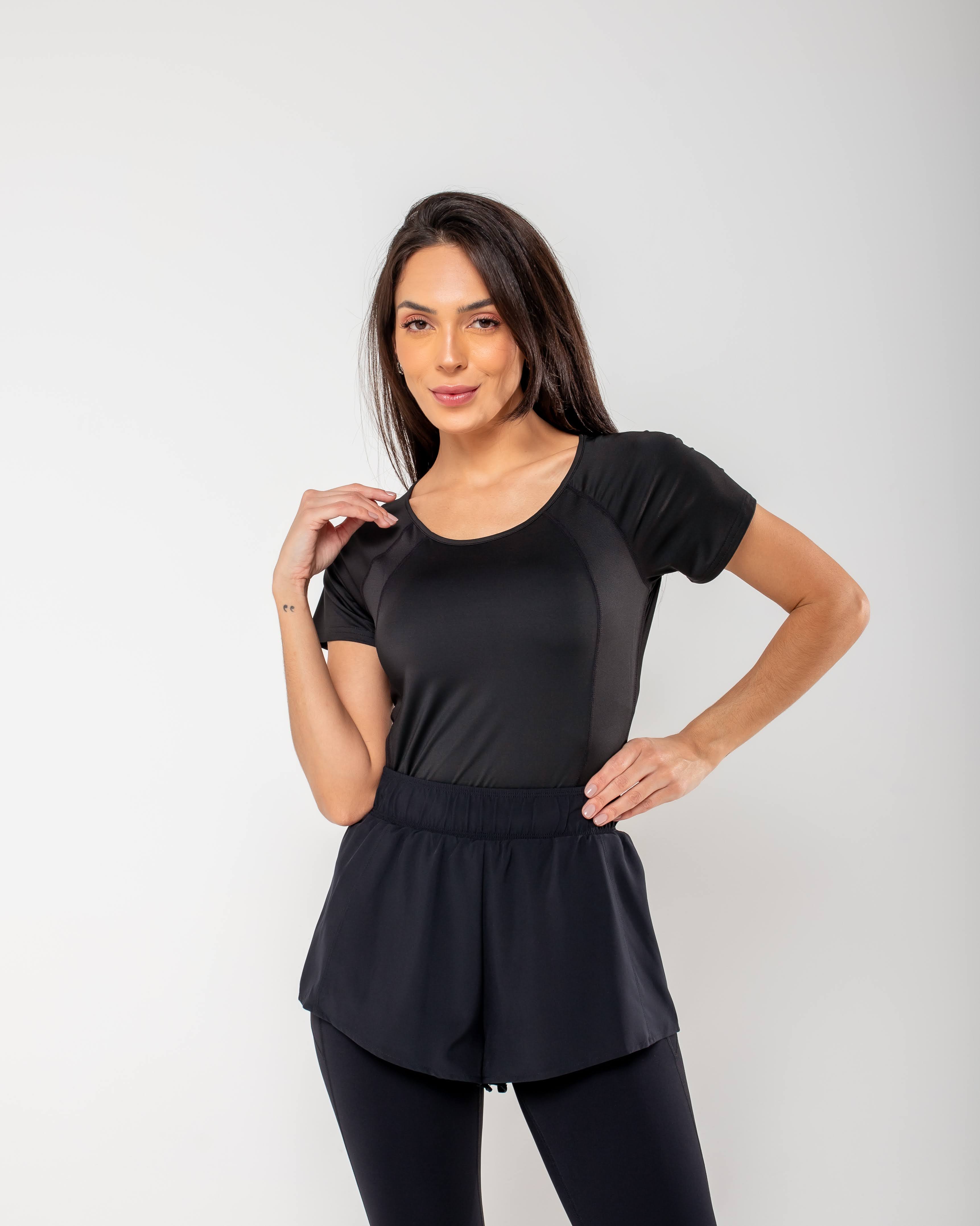 Camiseta Luana - Preto