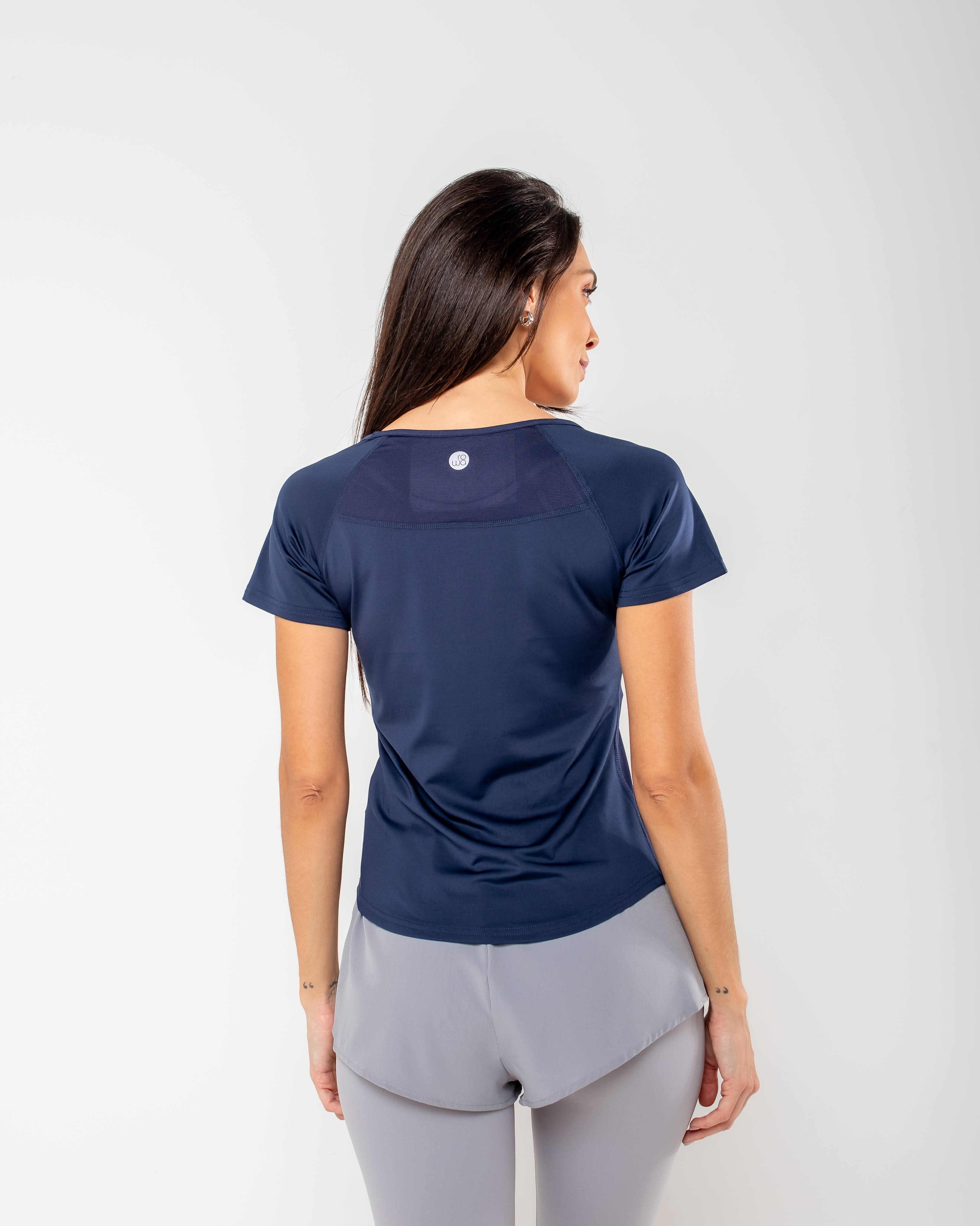 Camiseta Luana - Azul Marinho