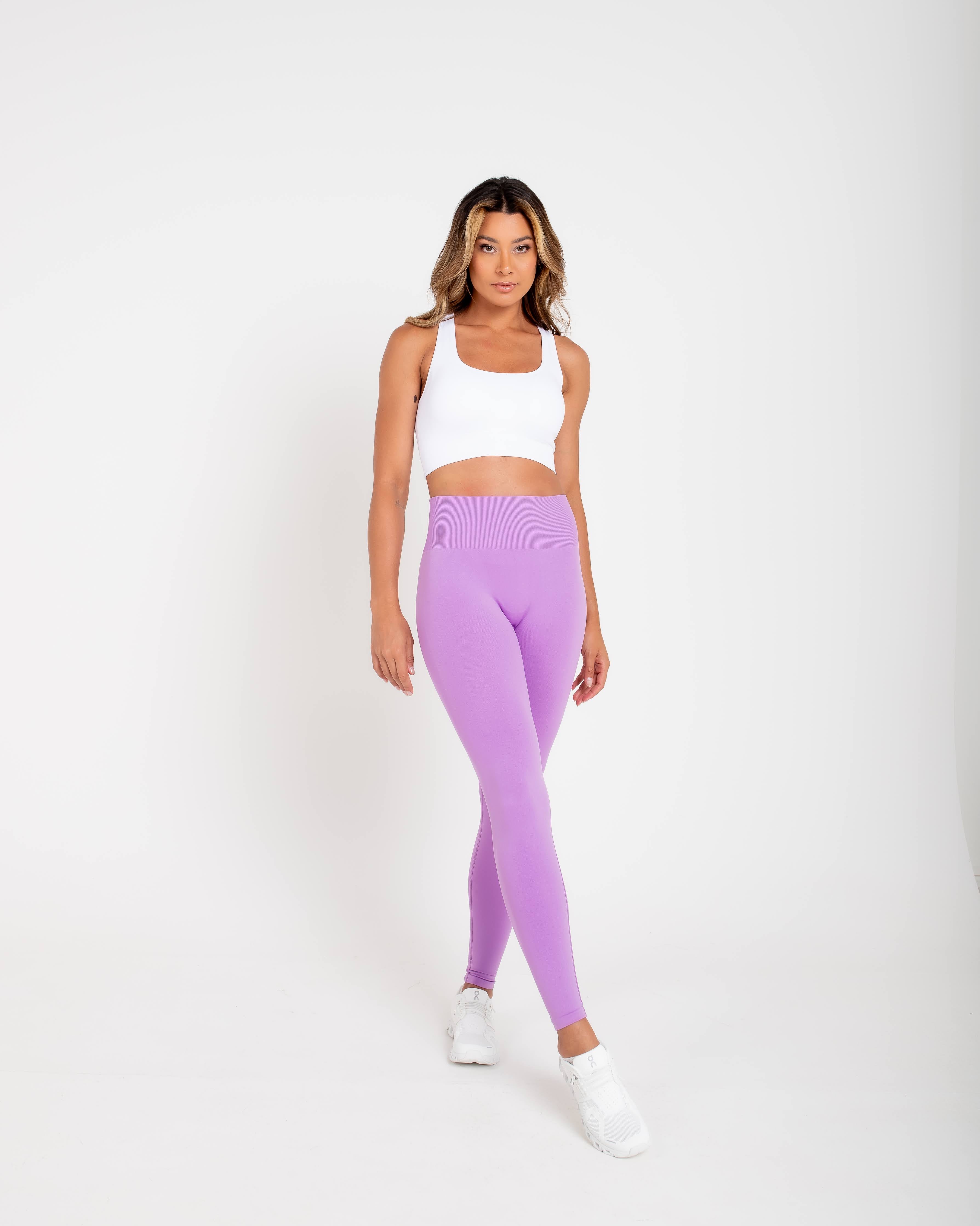 Legging de Malha Aiane - Lavanda