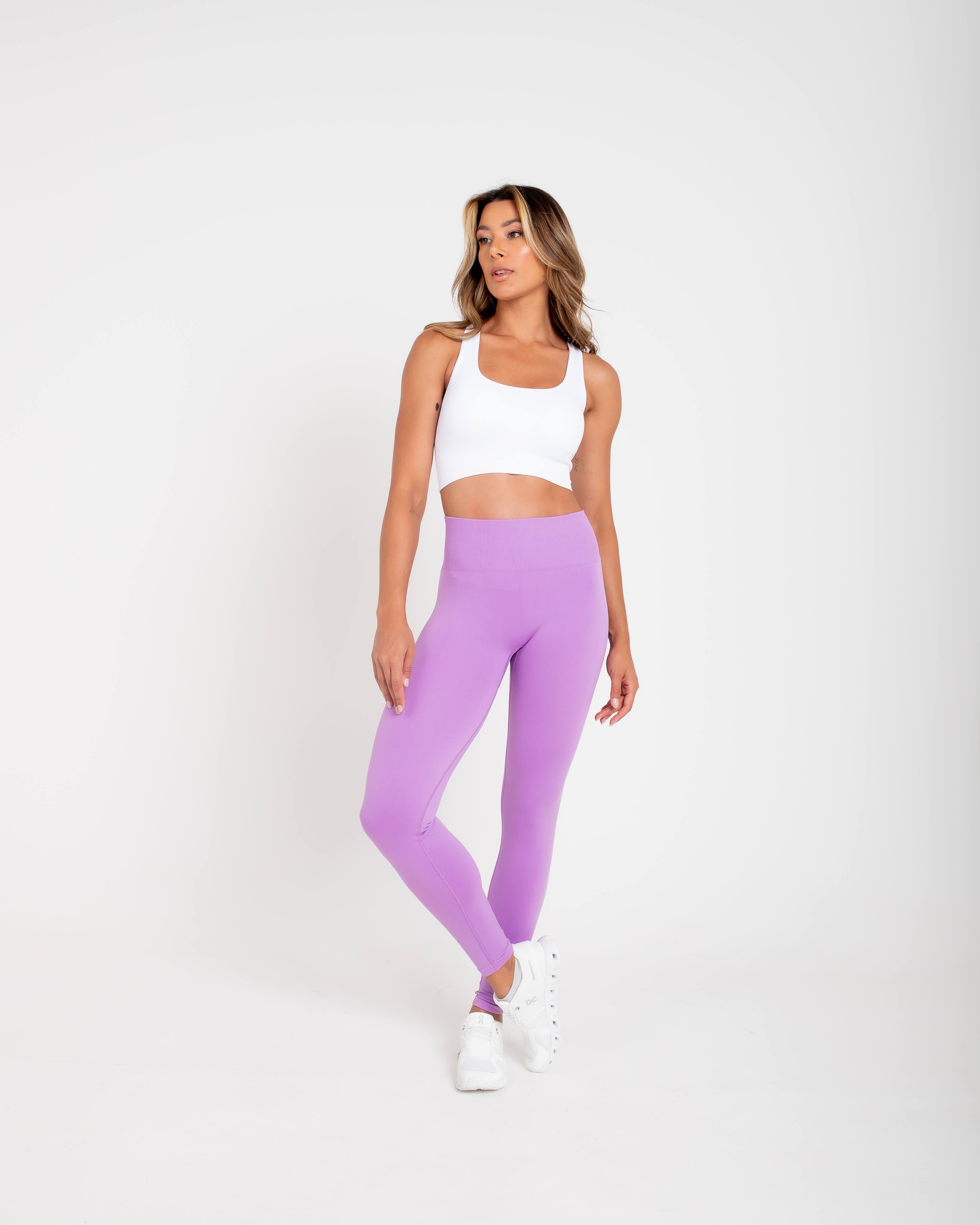 Legging de Malha Aiane - Lavanda